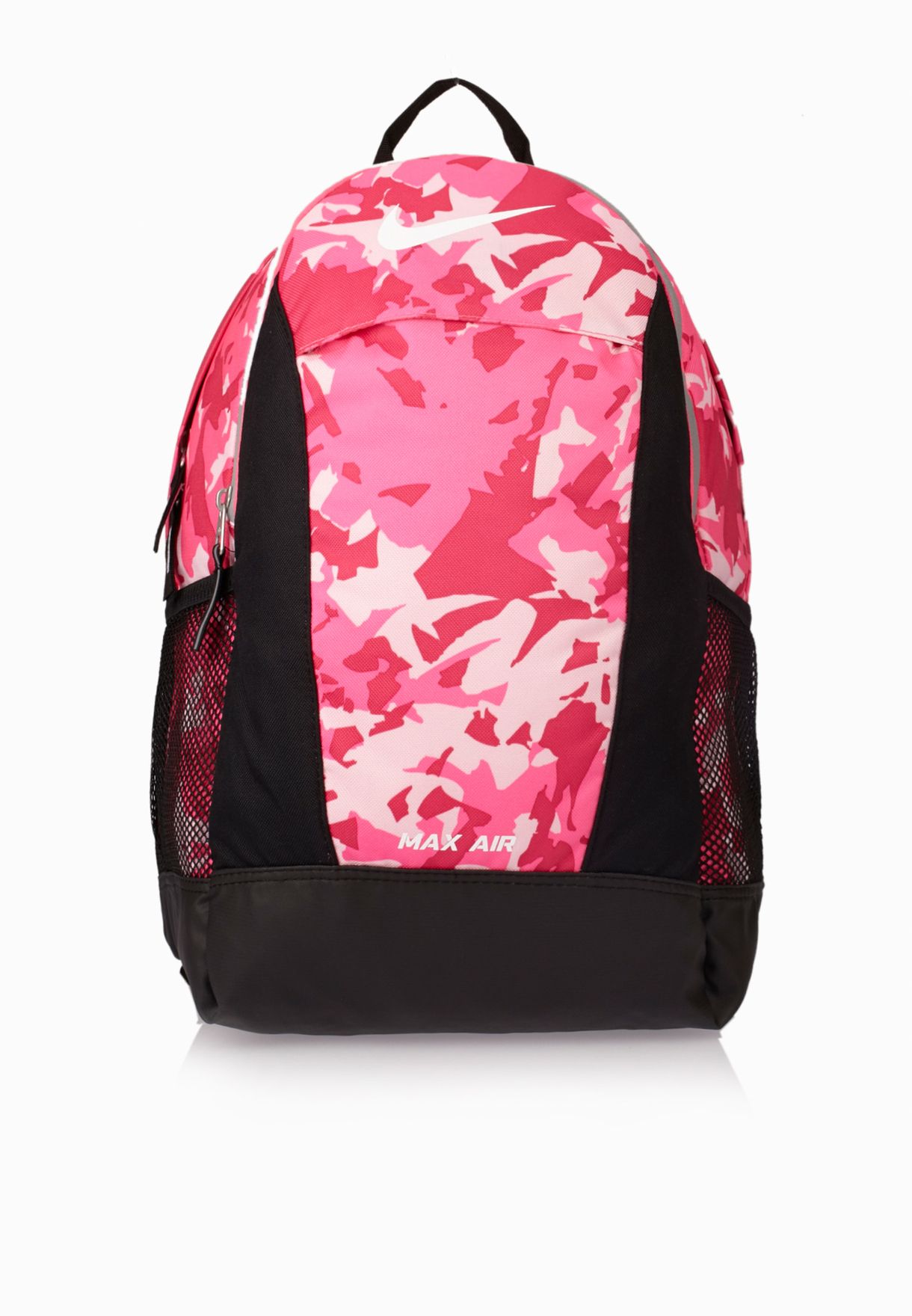 pink nike max air backpack