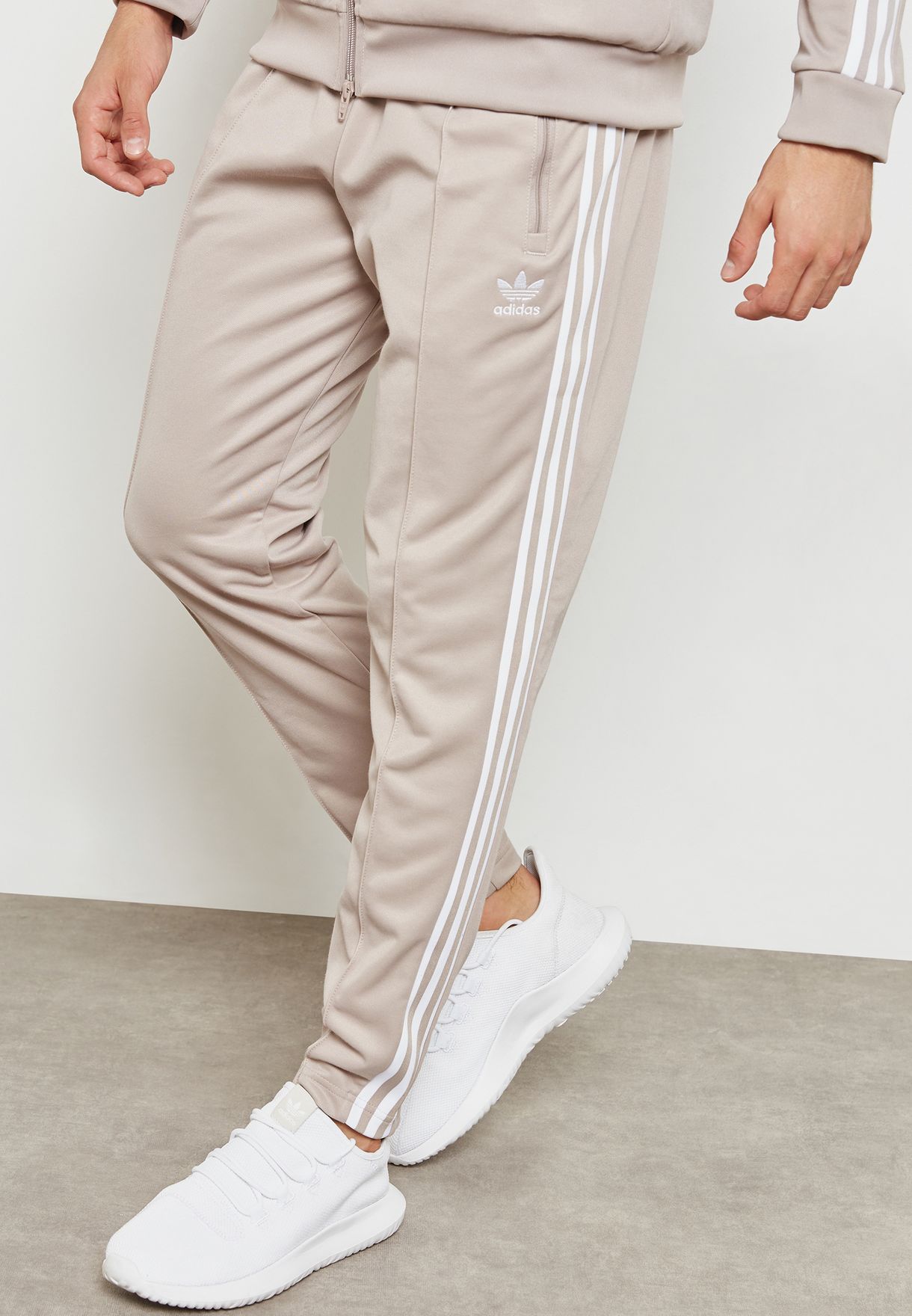 Buy adidas Originals neutrals Beckenbauer Sweatpants for Men in Manama,  other cities | CW1274