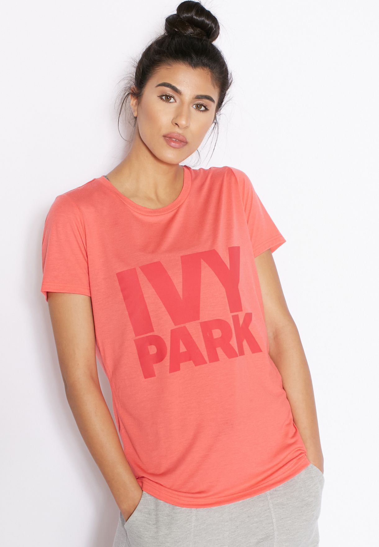 ivy park pink shirt