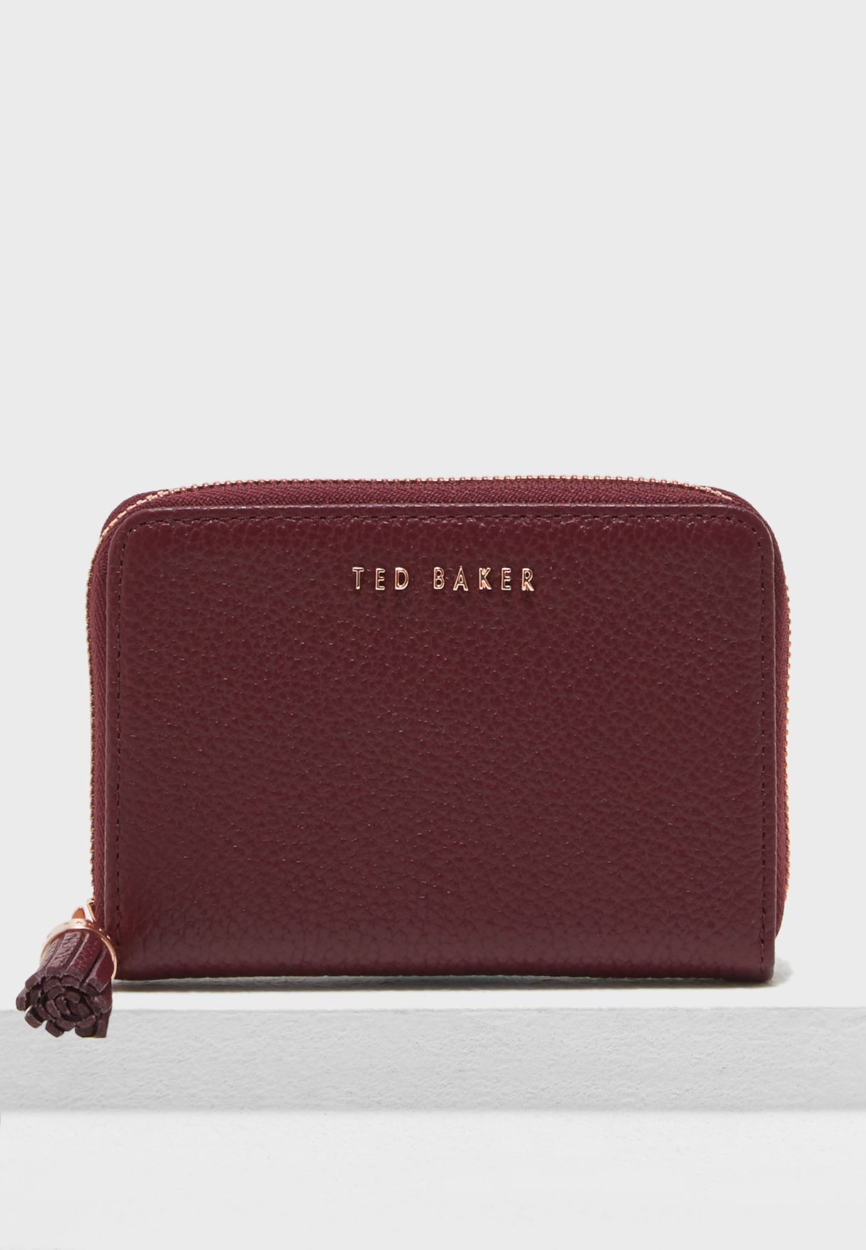 ted baker burgundy purse