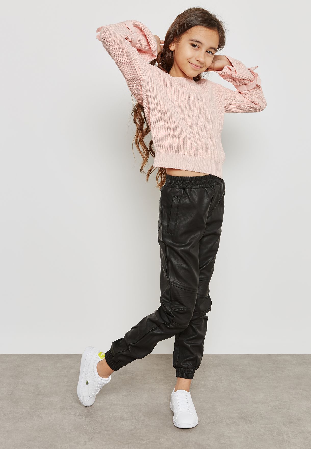 nike leggings grey and pink