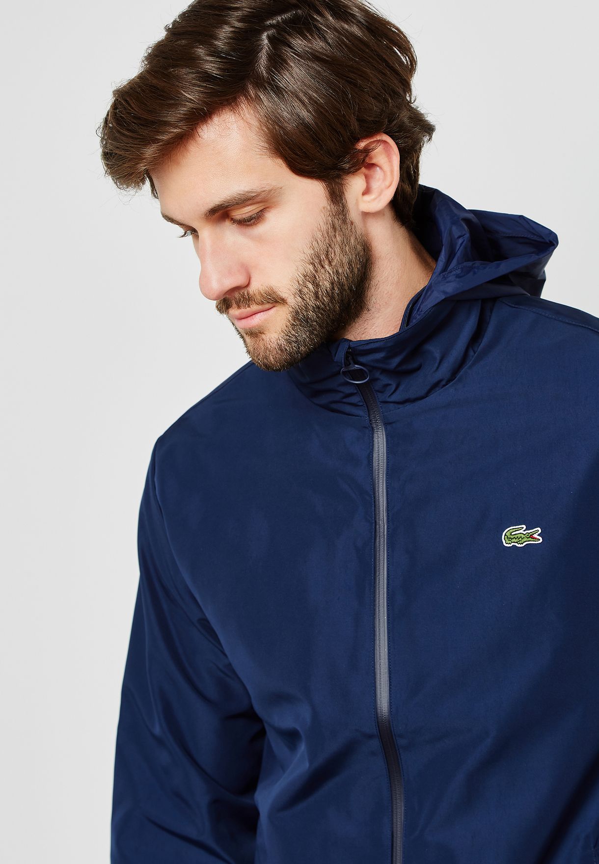 Buy Lacoste navy Essential Jacket for 
