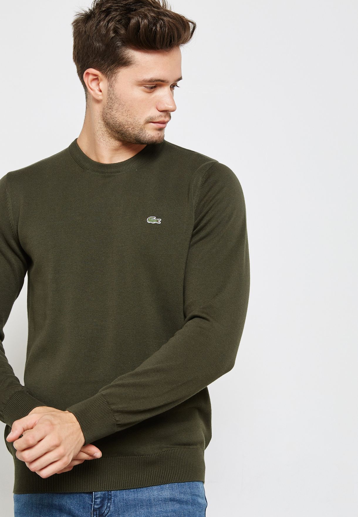 Buy Lacoste green Sweater for Men in MENA, Worldwide