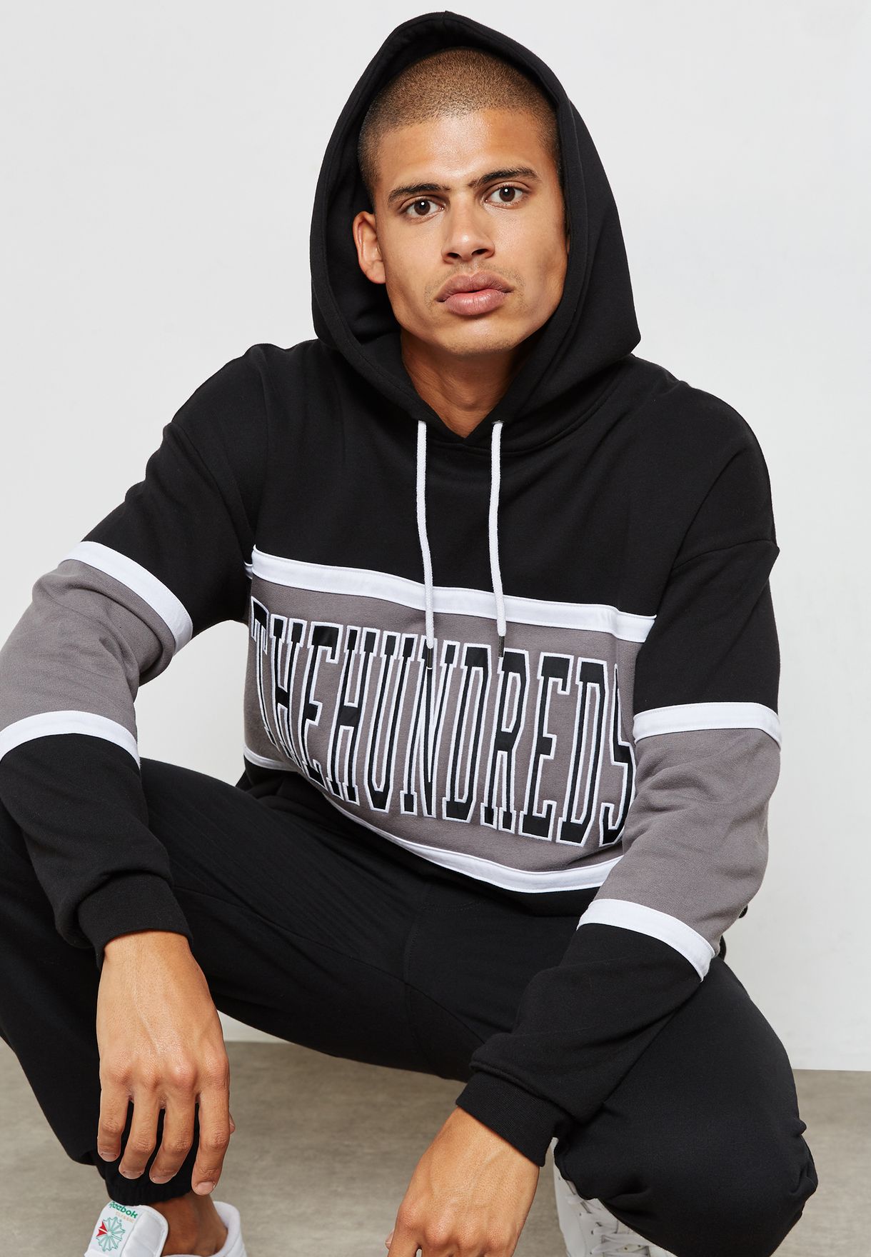 the hundreds black hoodie