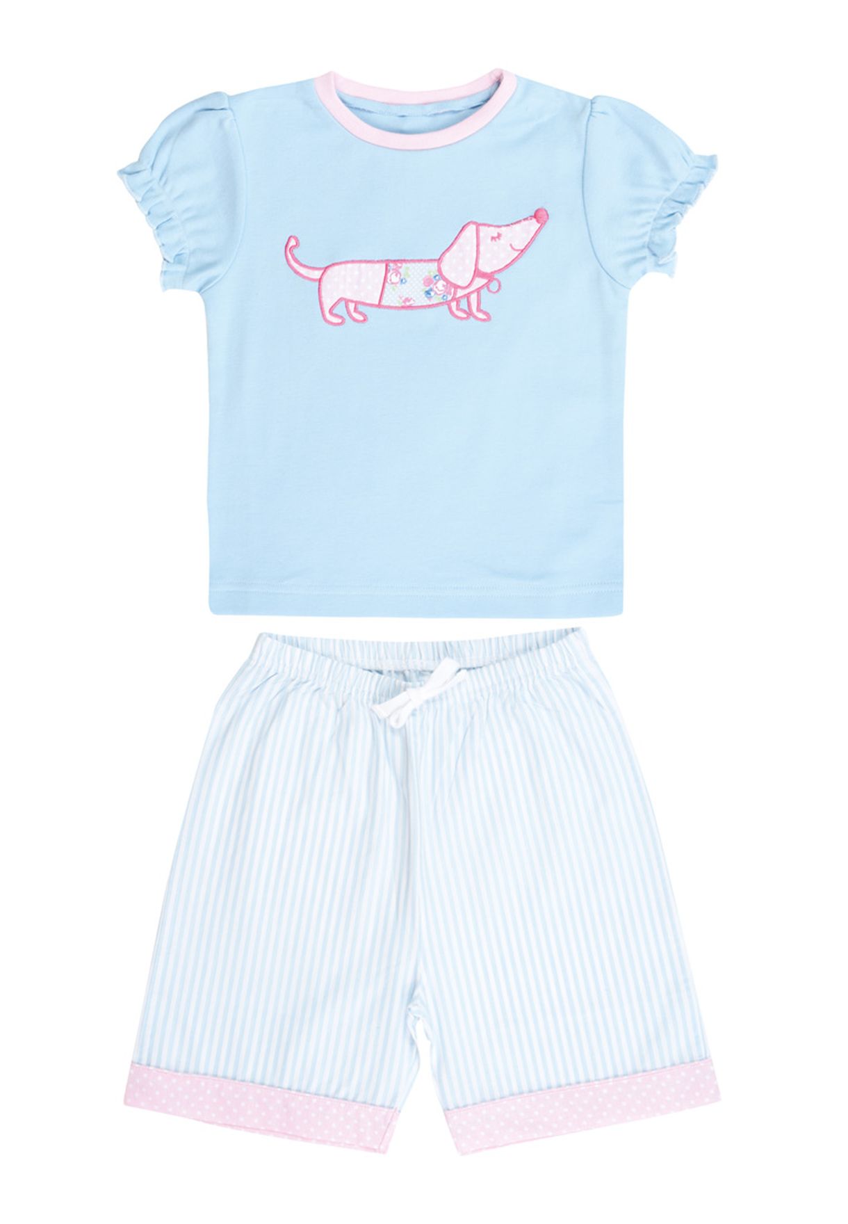 Buy Jojo Maman Bebe Blue Printed Pyjama Bottoms For Kids In Mena Worldwide