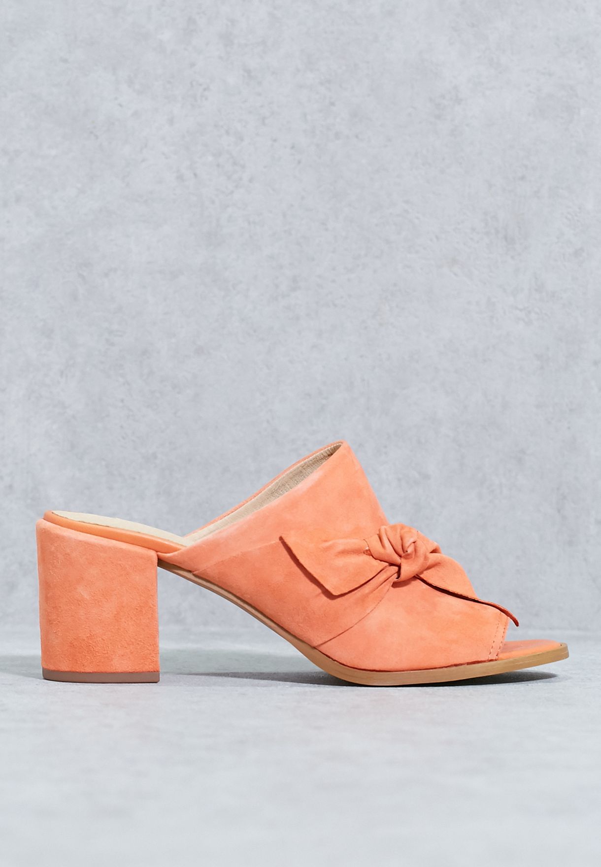 kurt geiger orange sandals