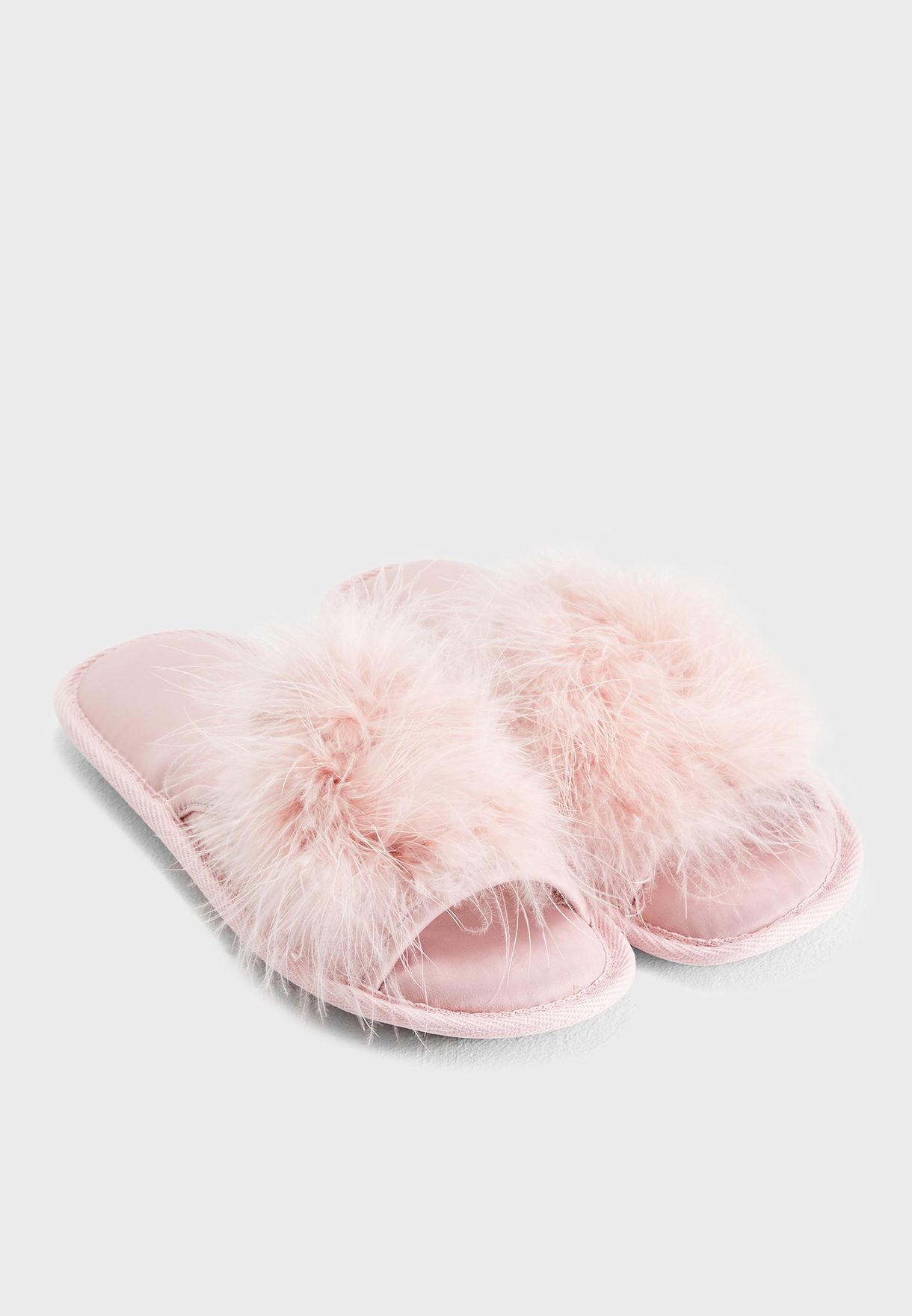 Buy Ginger pink Tanya Bedroom Slippers 