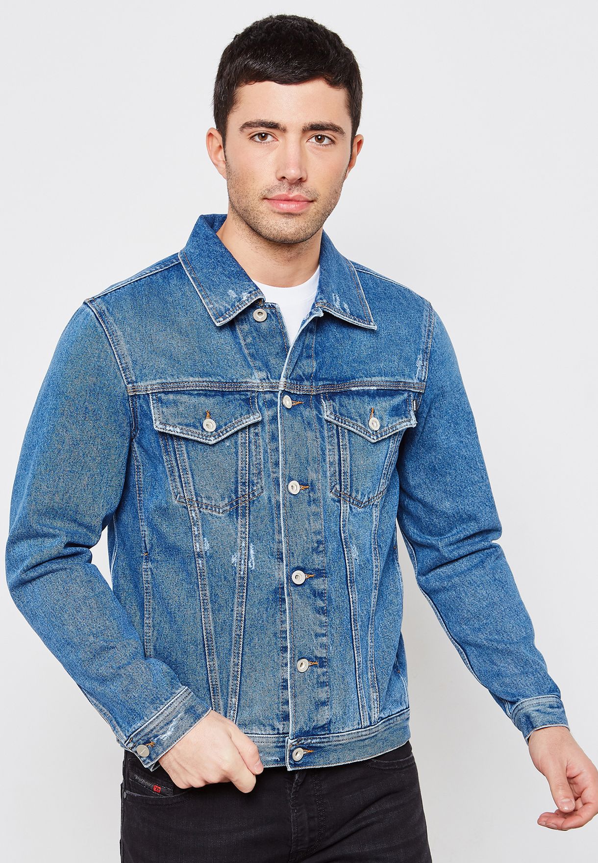 diesel jeans jacket mens