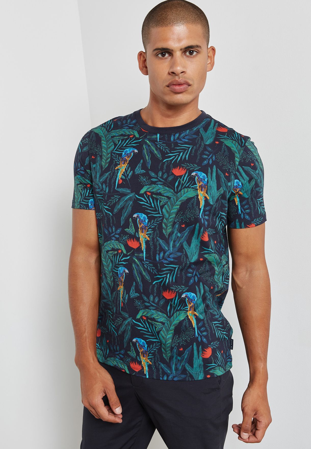 ted baker parrot t shirt