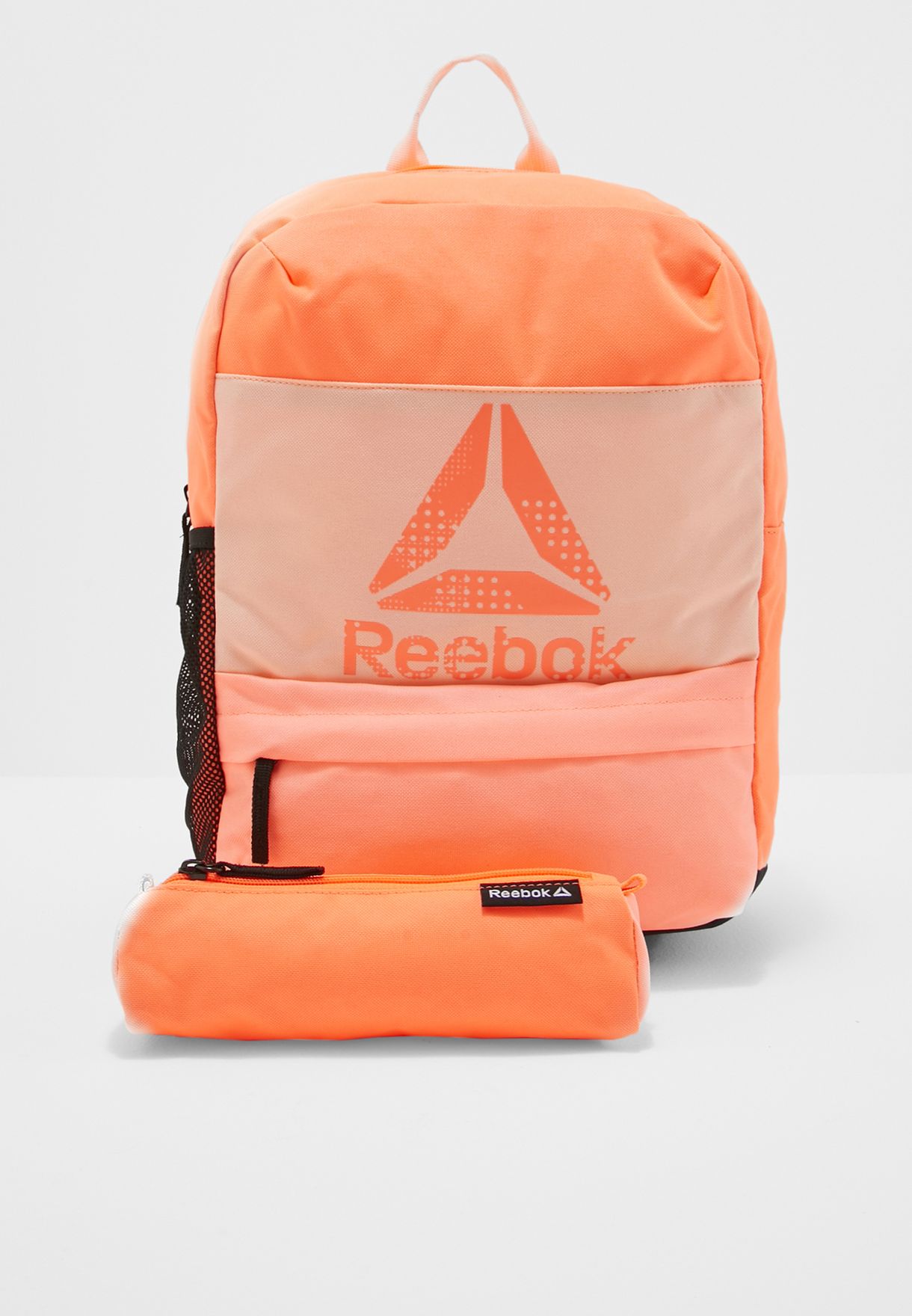 reebok backpack orange