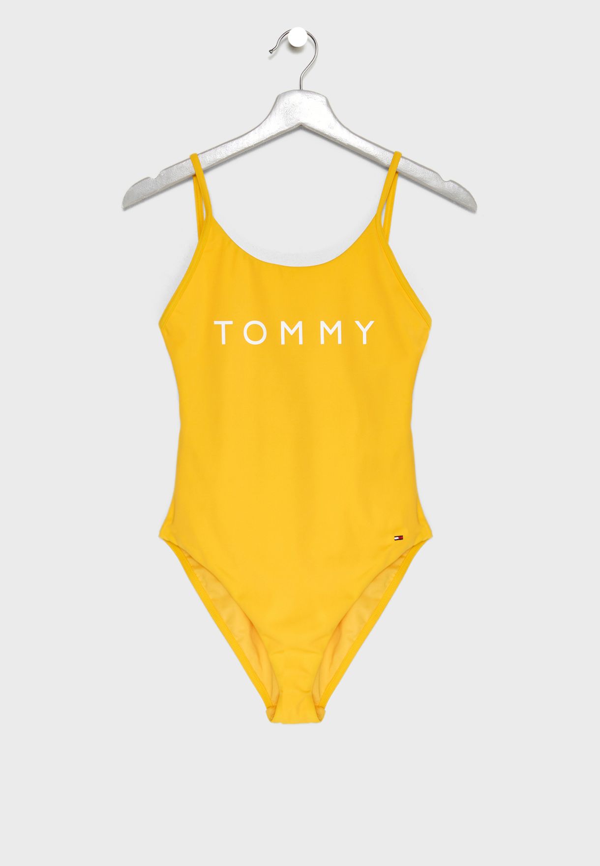 tommy hilfiger yellow swimsuit