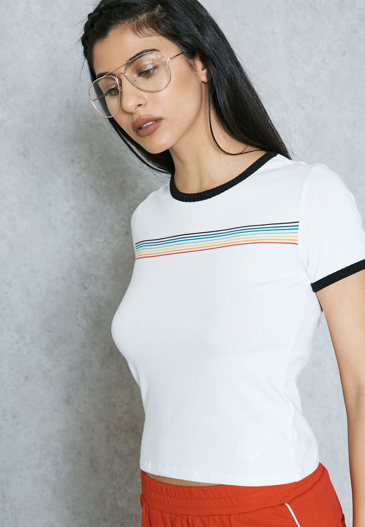 rainbow top forever 21