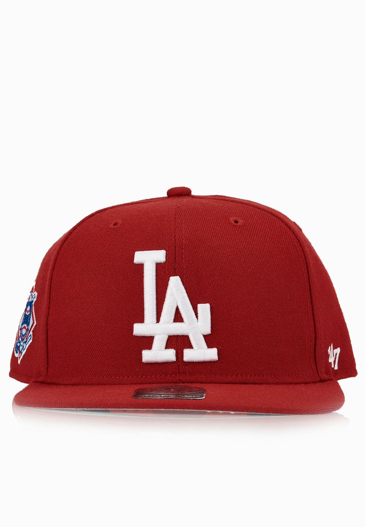 red la dodgers hat 47