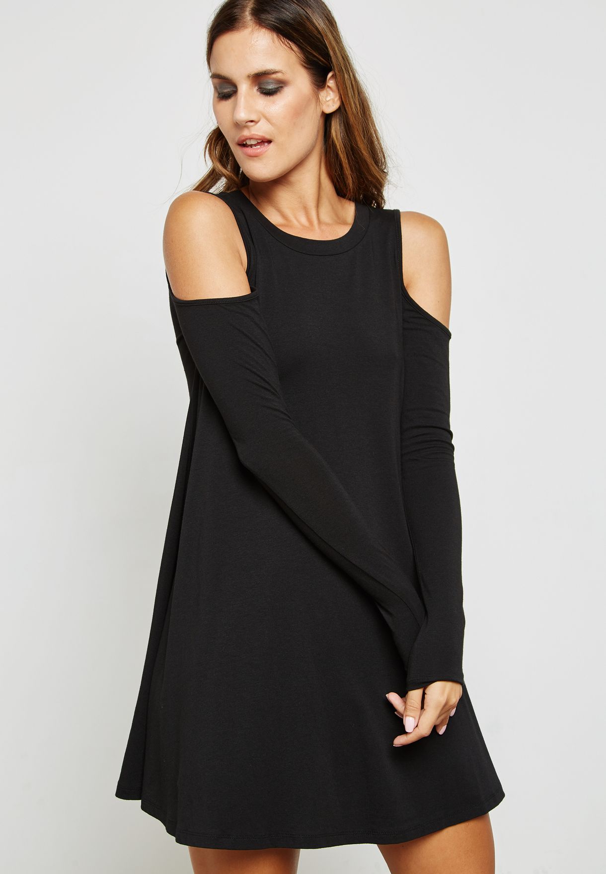 cold shoulder dress forever 21