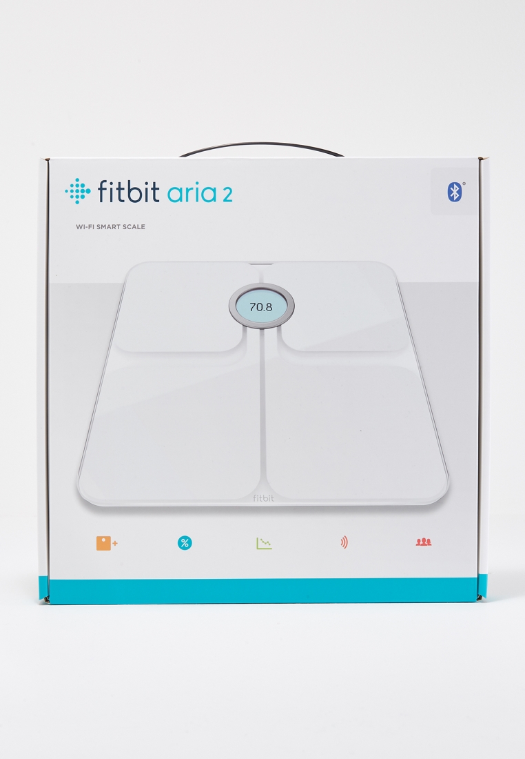 Best Buy: Fitbit Aria 2 Wi-Fi Smart Scale White FB202WT