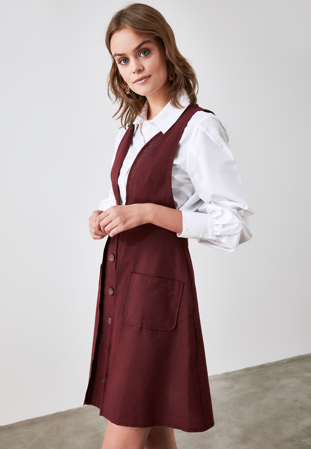 t shirt pinafore dress