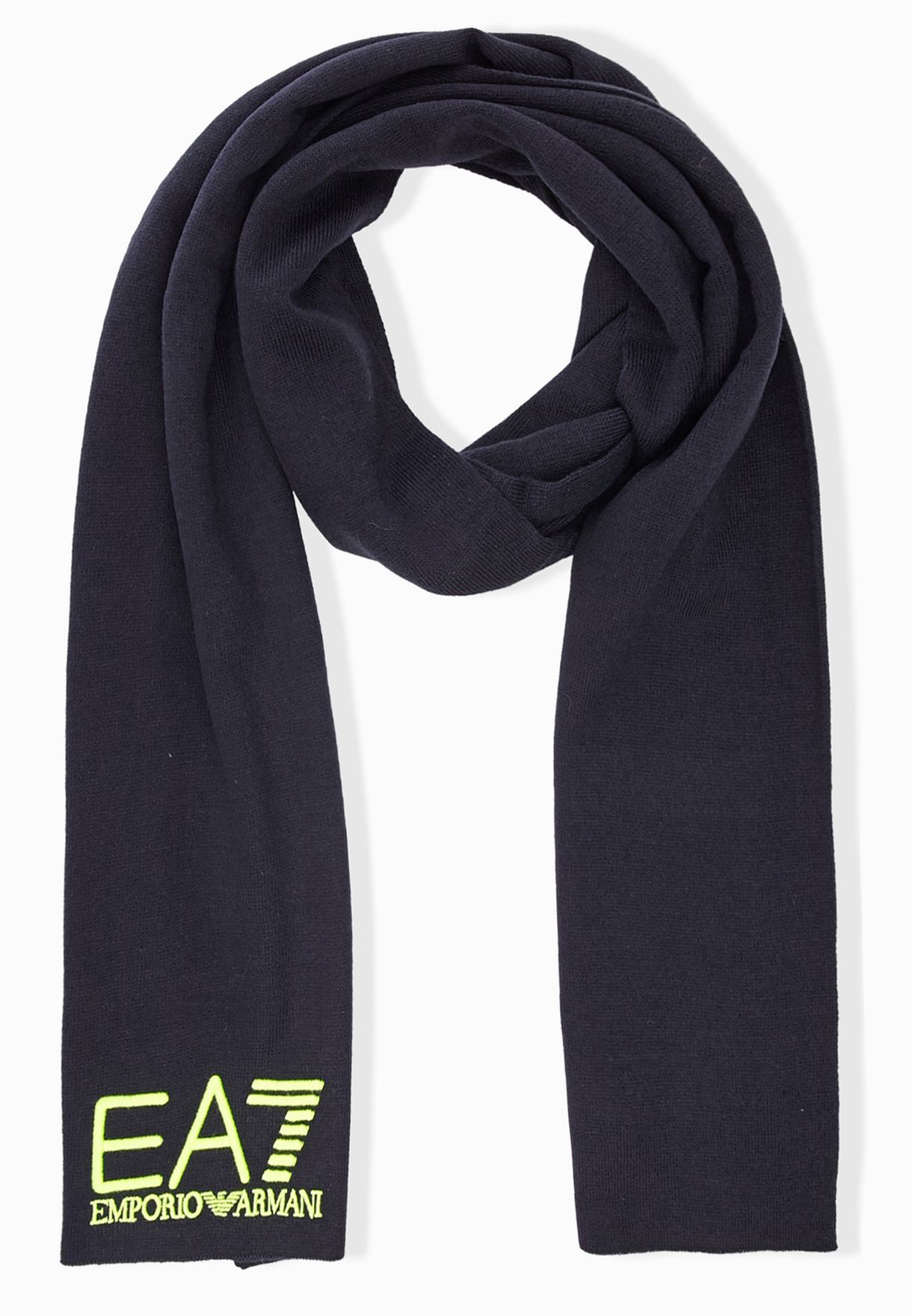 Buy Ea7 Emporio Armani blue Scarf for Men in MENA, Worldwide