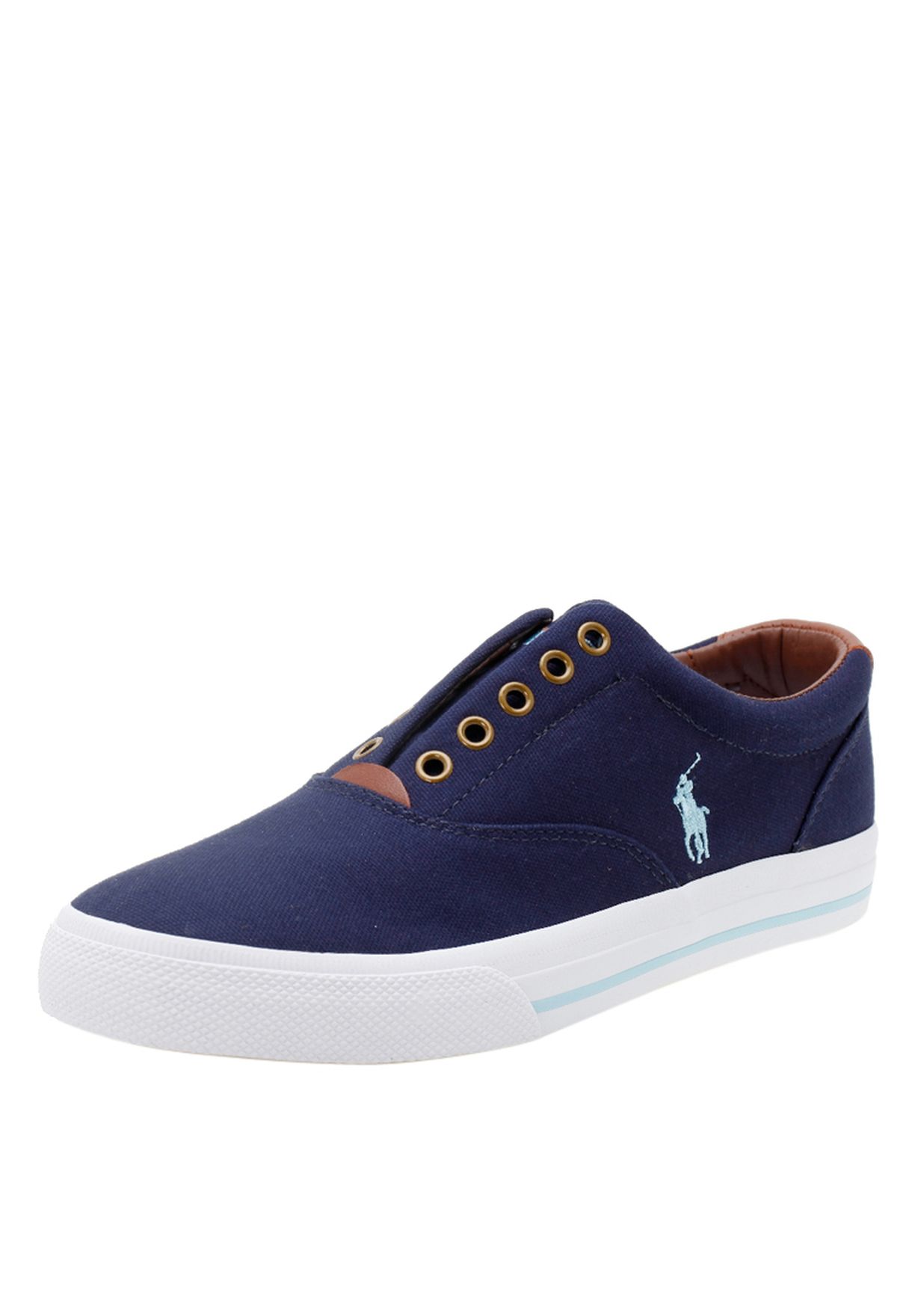 Buy Polo Ralph Lauren blue Vito Lowtop Sneakers for Men in Riyadh, Jeddah