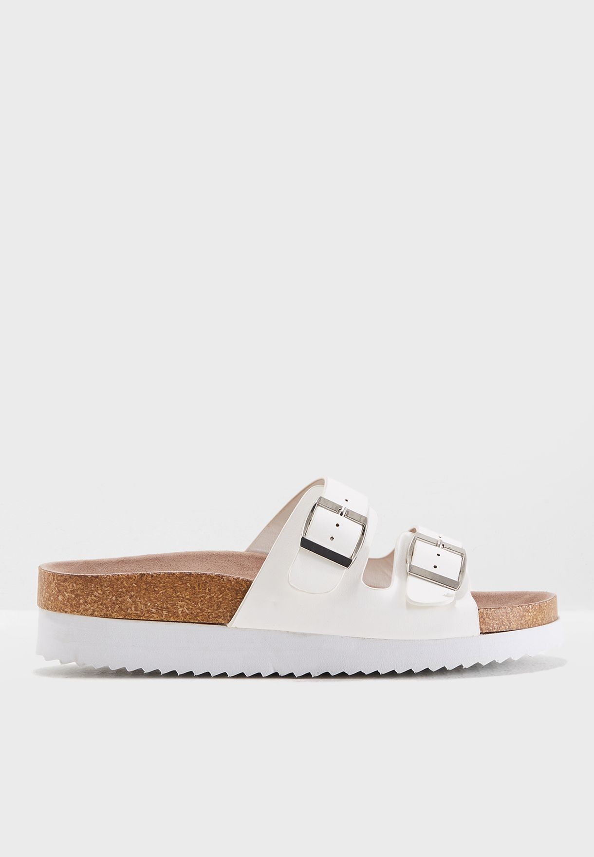 new look footbed sandals