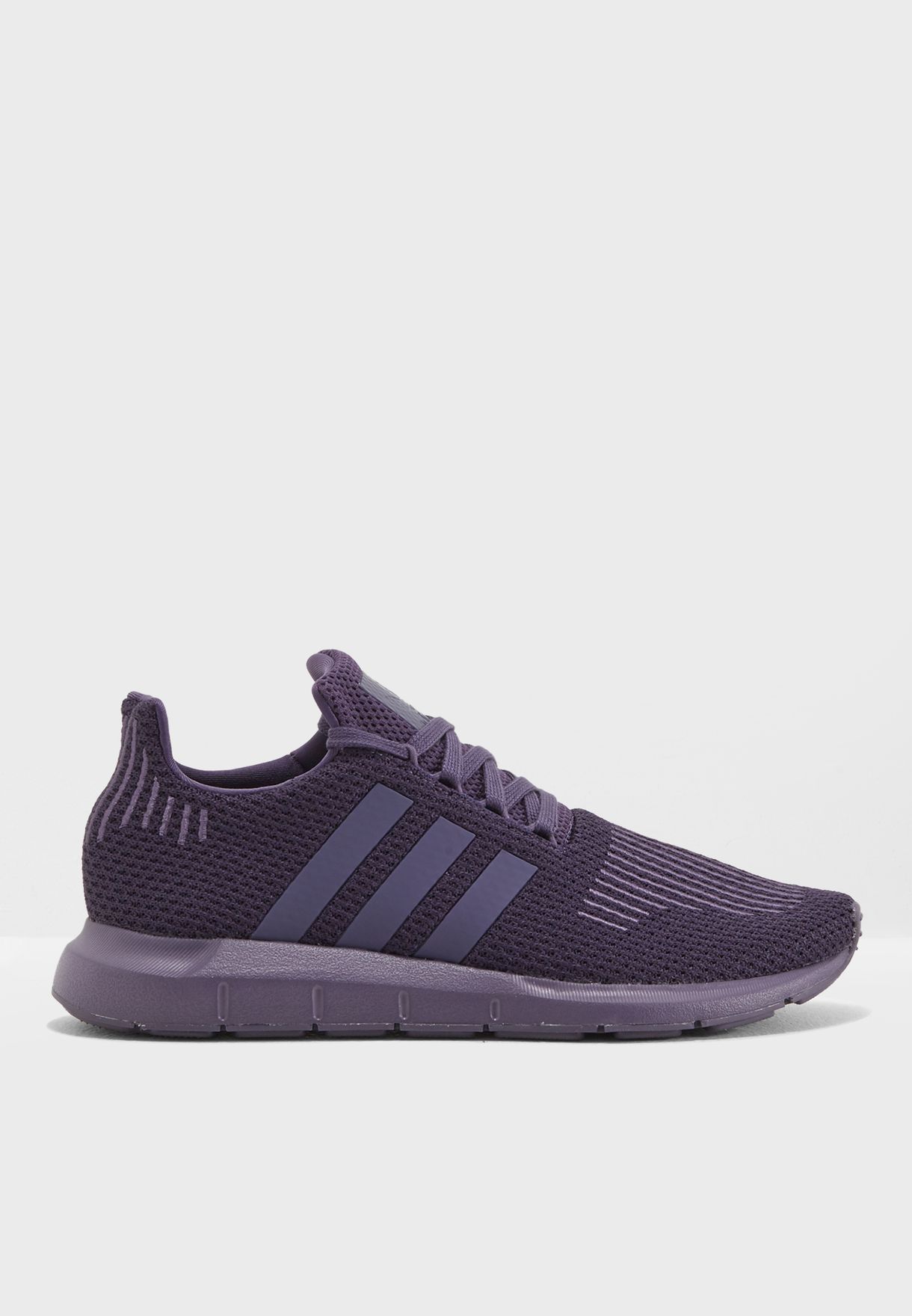 purple adidas swift run