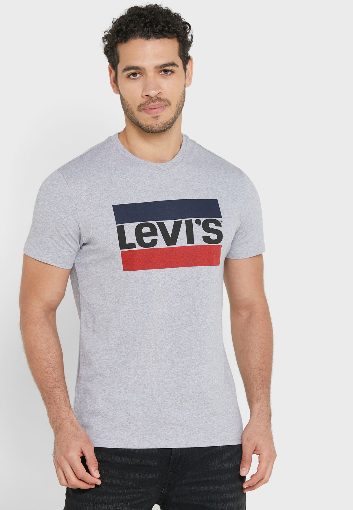 levi's grey t shirt