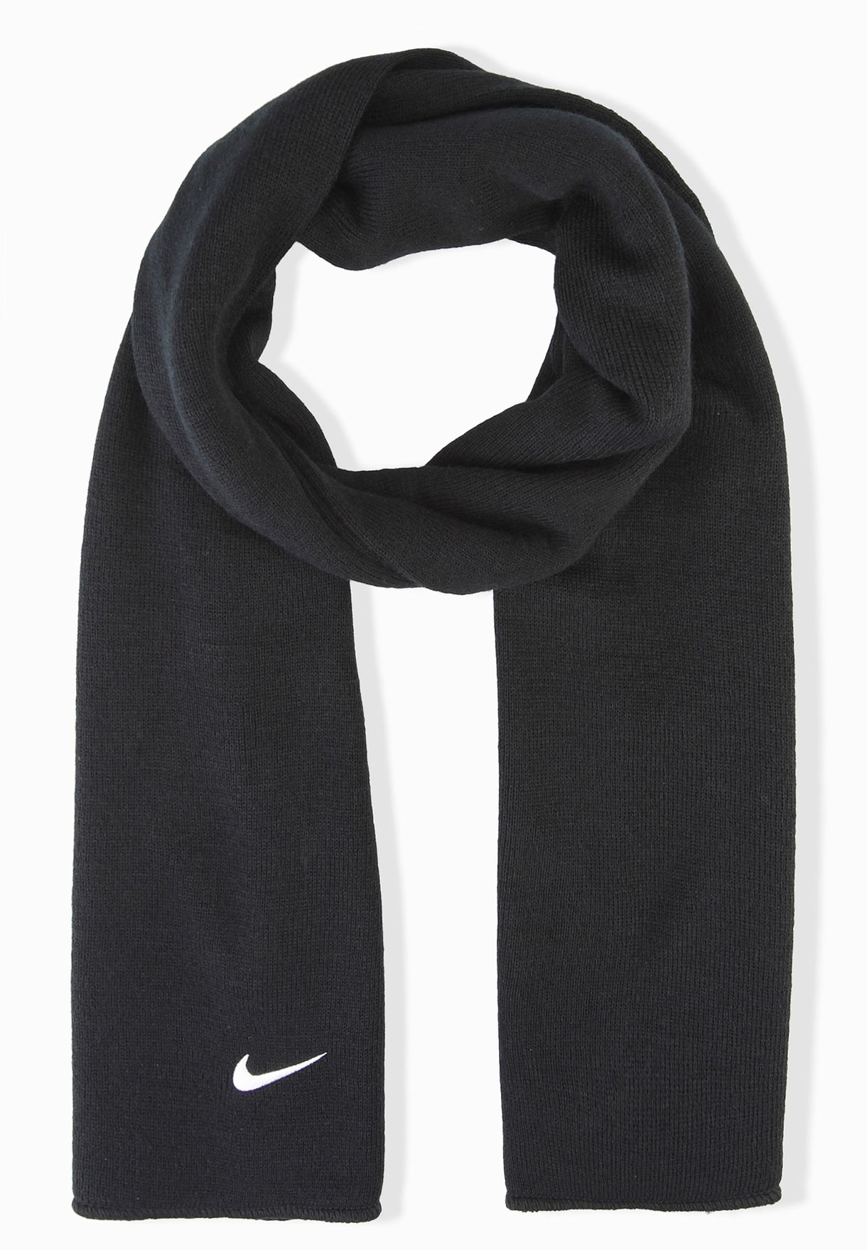 Buy Nike black Knitted Scarf for Men in 
