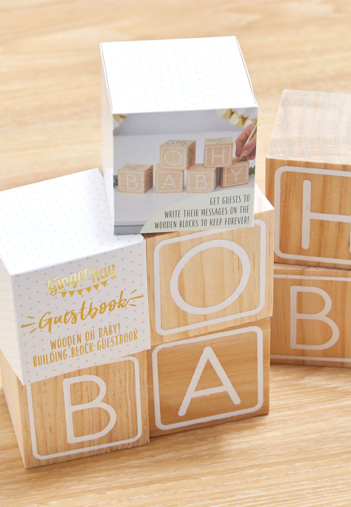 cardboard baby blocks