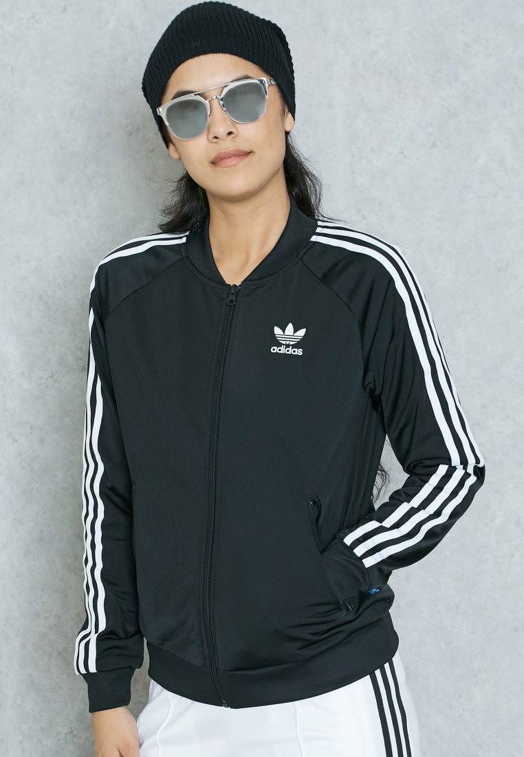 Buy adidas Originals black Superstar Track Jacket for Women in MENA,  Worldwide | BK5931