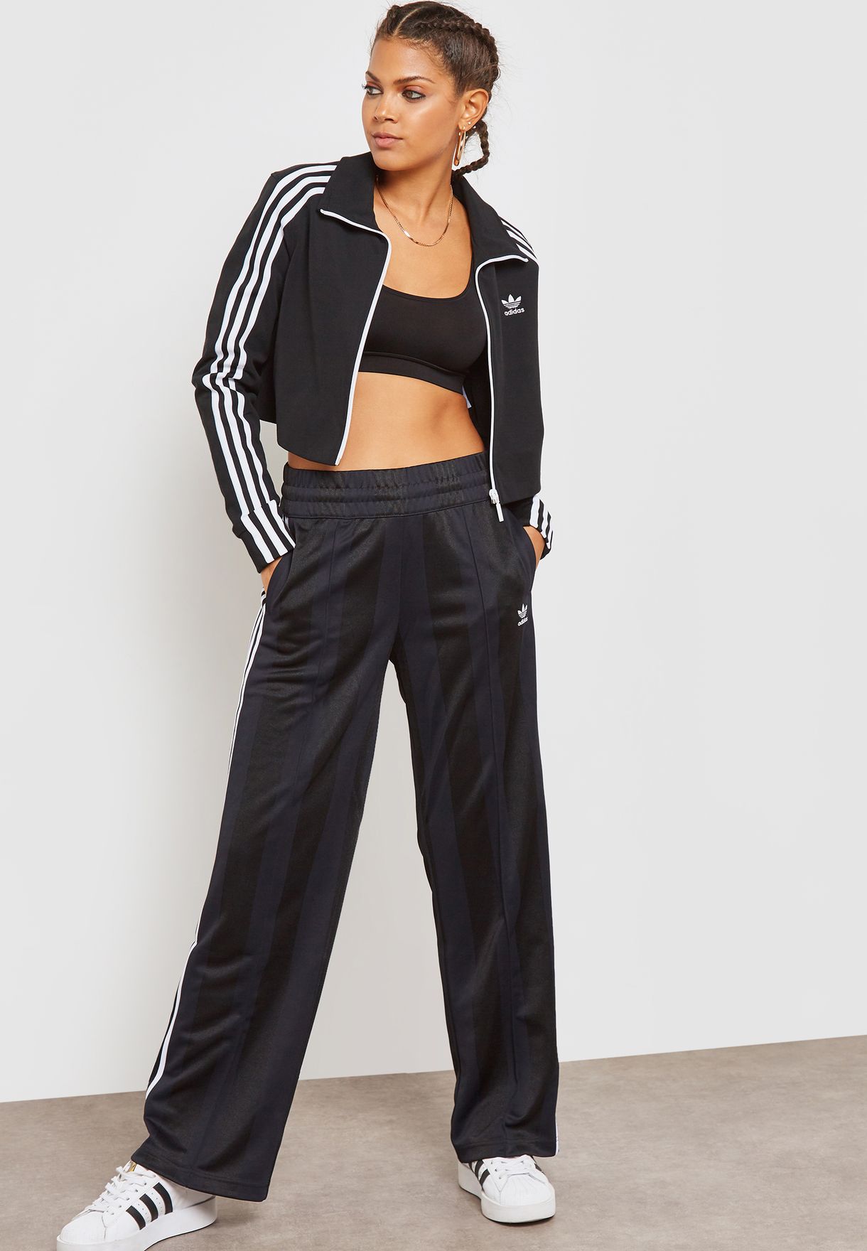 Buy adidas Originals black Beckenbauer Sweatpants for Women in MENA,  Worldwide | DH4247