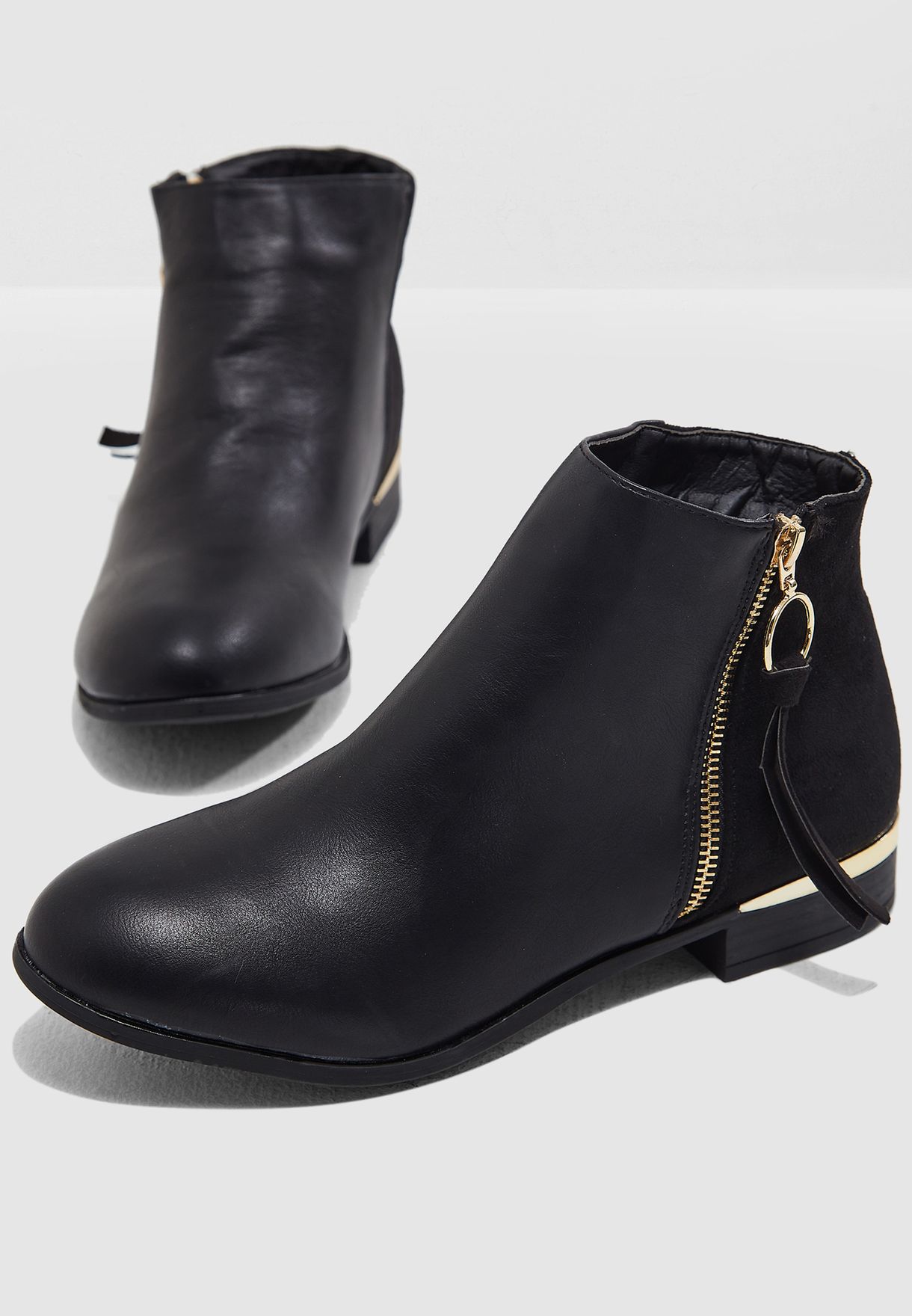 truffle black boots