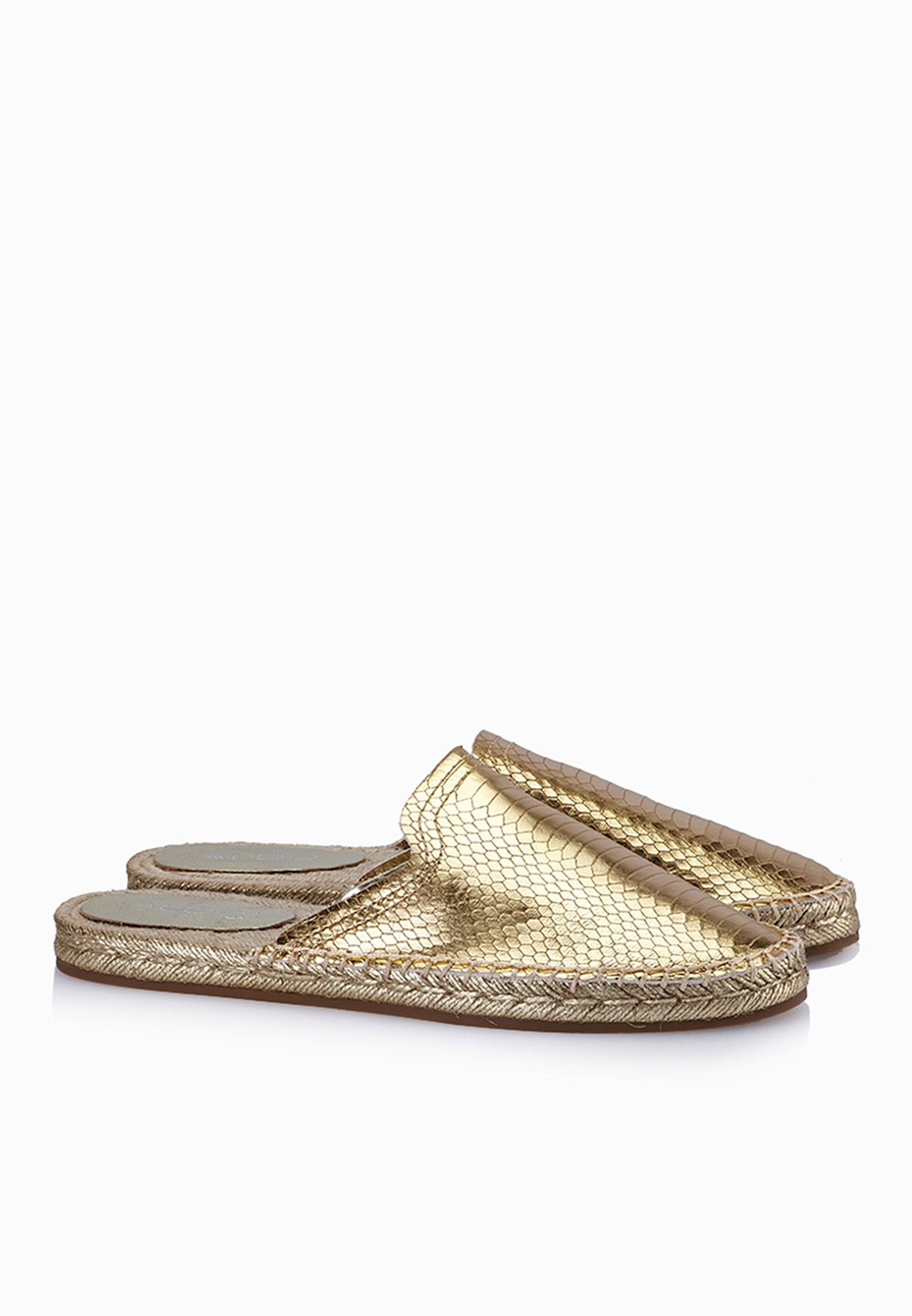 aldo gold mules