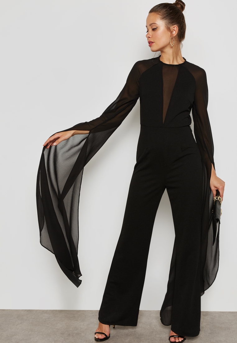 Formal Dress: 70031. Long, V-neck, Jumpsuit, V Shaped Back | Alyce Paris