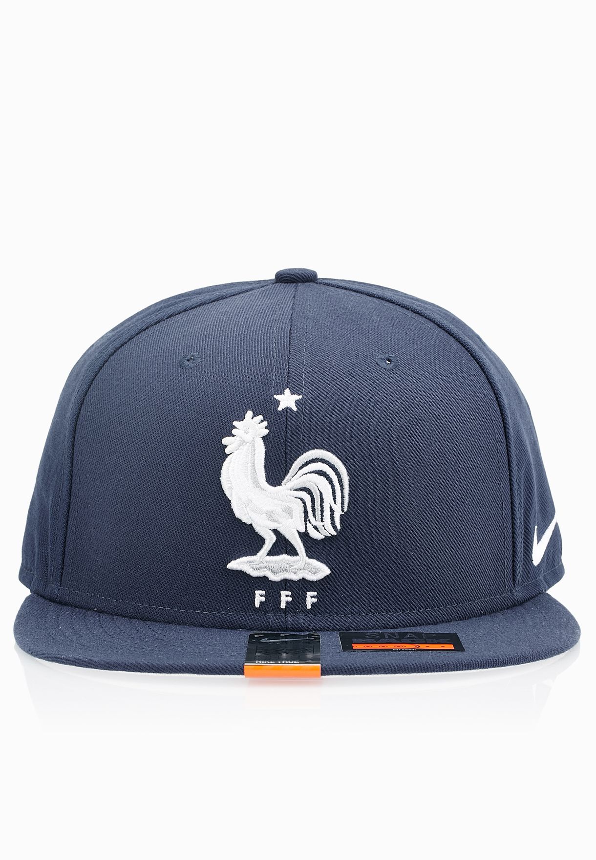 French Football Federation Fi Collection Snapback Flatbill Calcio Cappello 