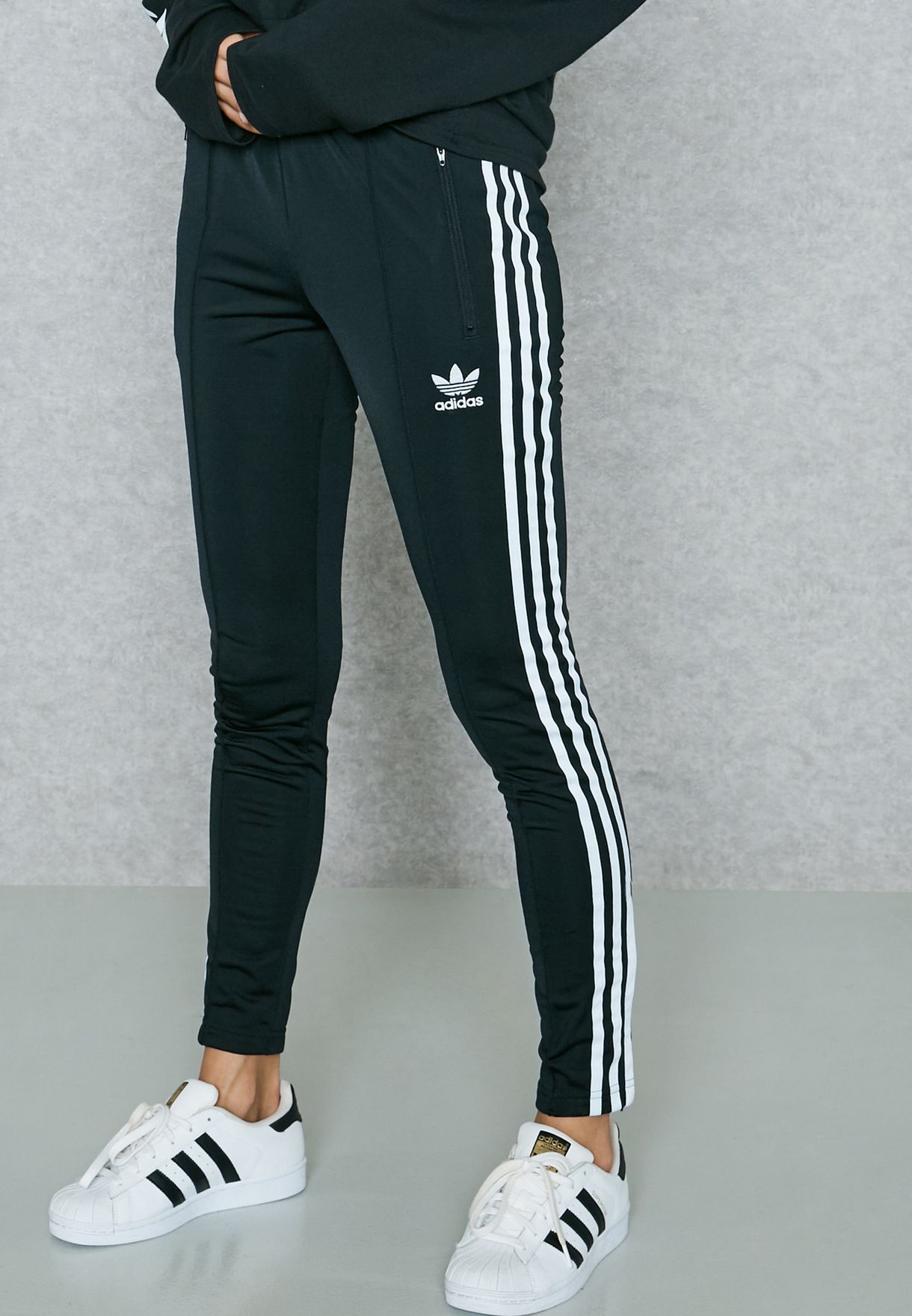 Buy adidas Originals black Superstar Sweatpants for Women in MENA,  Worldwide | BK0004