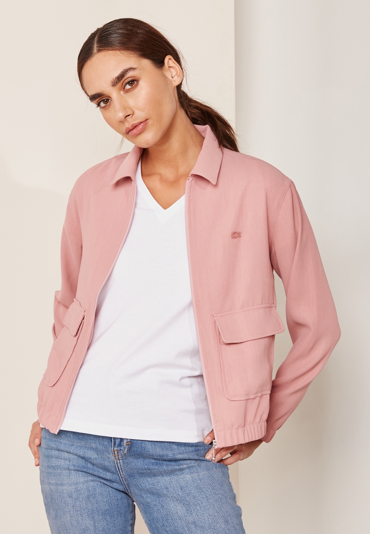Den fremmede utilgivelig Resistente Buy Lacoste pink Full Zip Jacket for Women in MENA, Worldwide