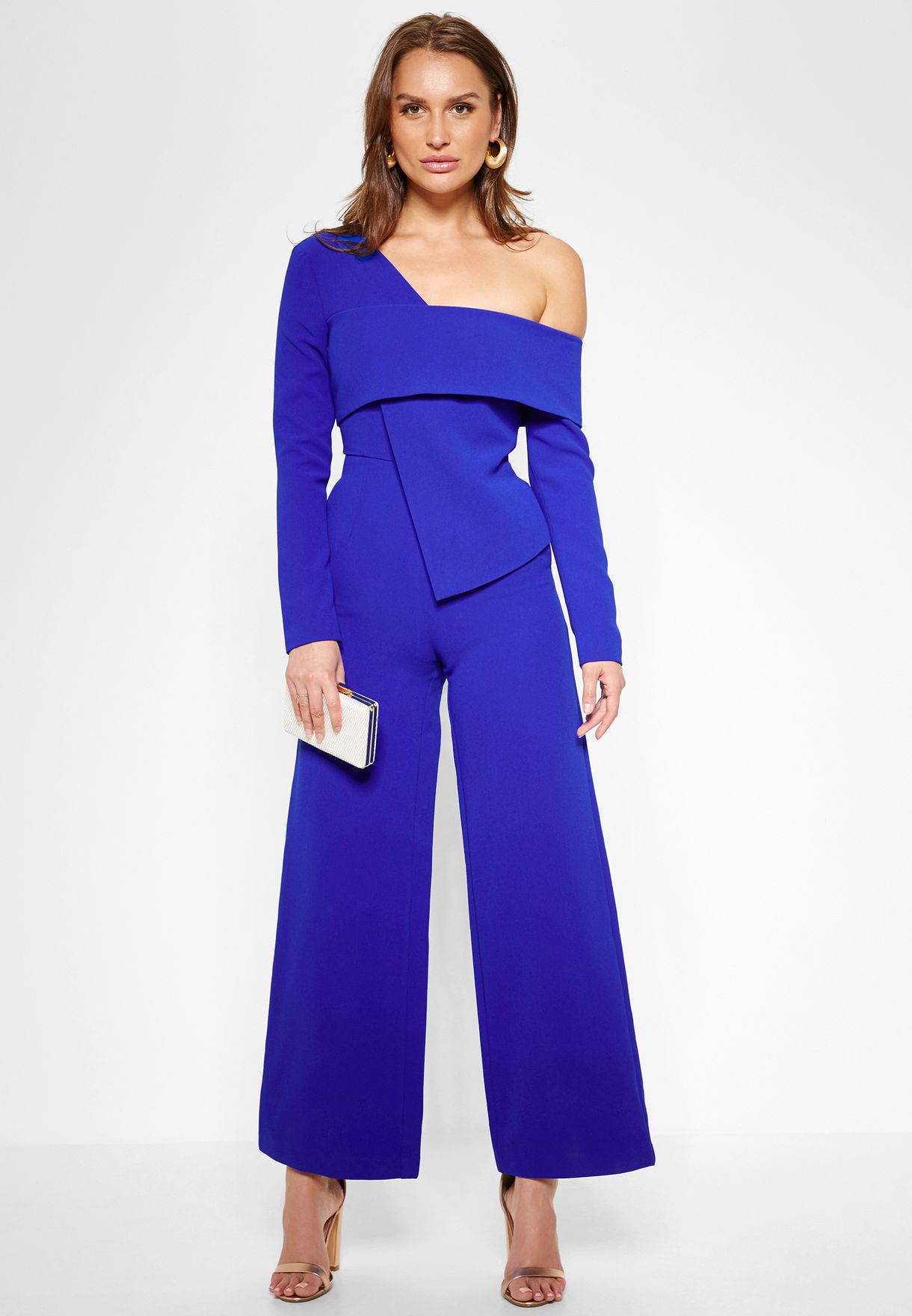 lavish alice blue jumpsuit