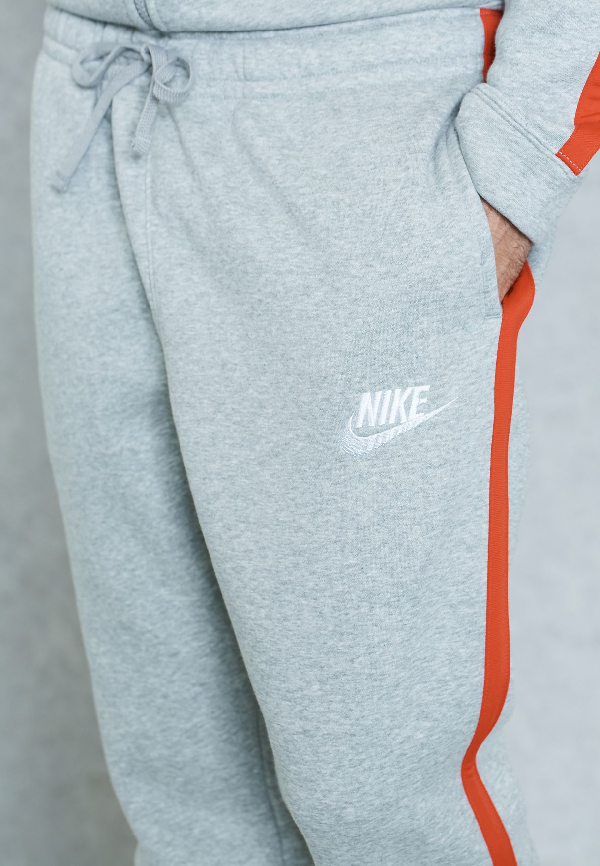 nike fleece tracksuit jd