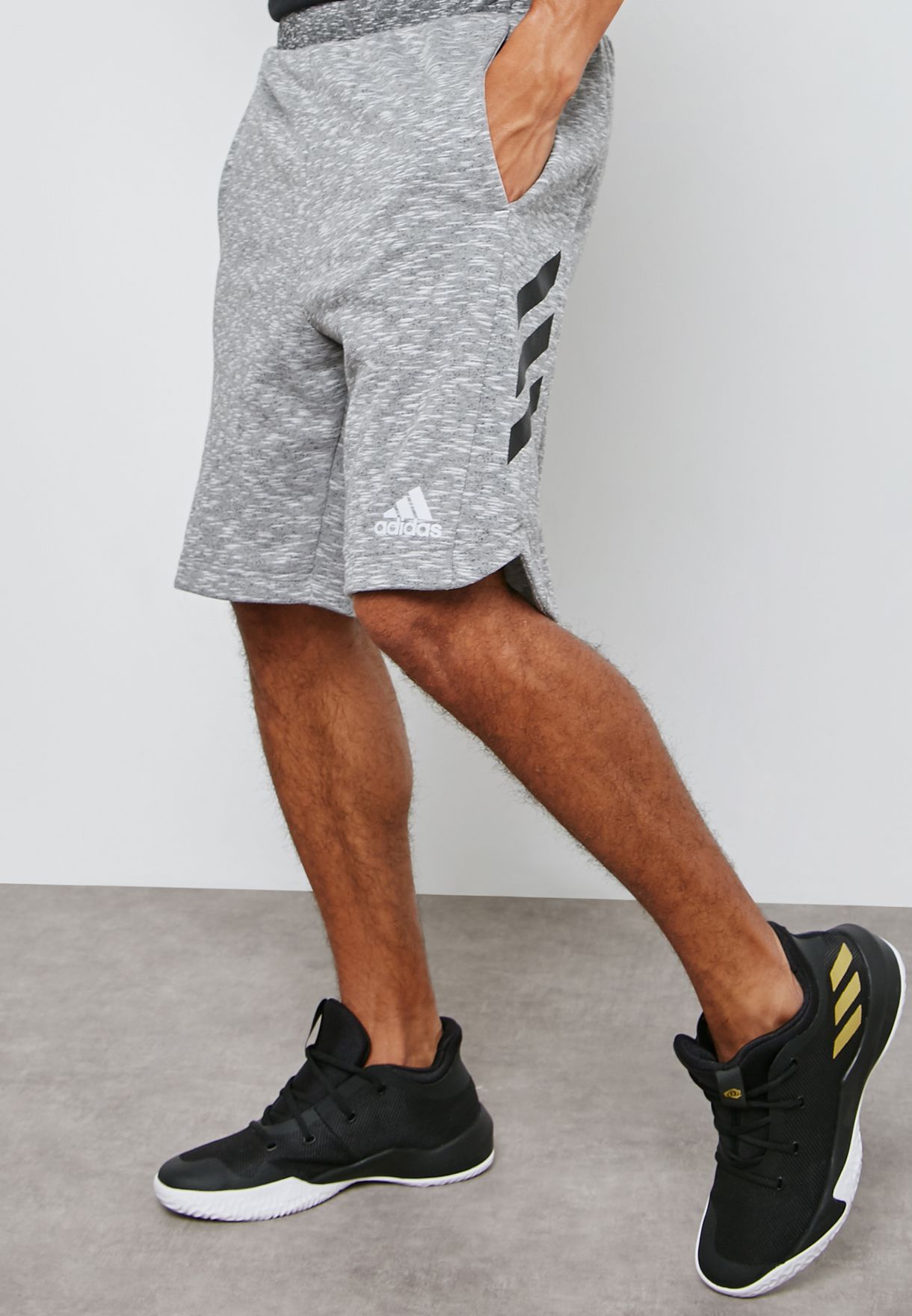 Buy adidas grey Pickup Shorts for Men 