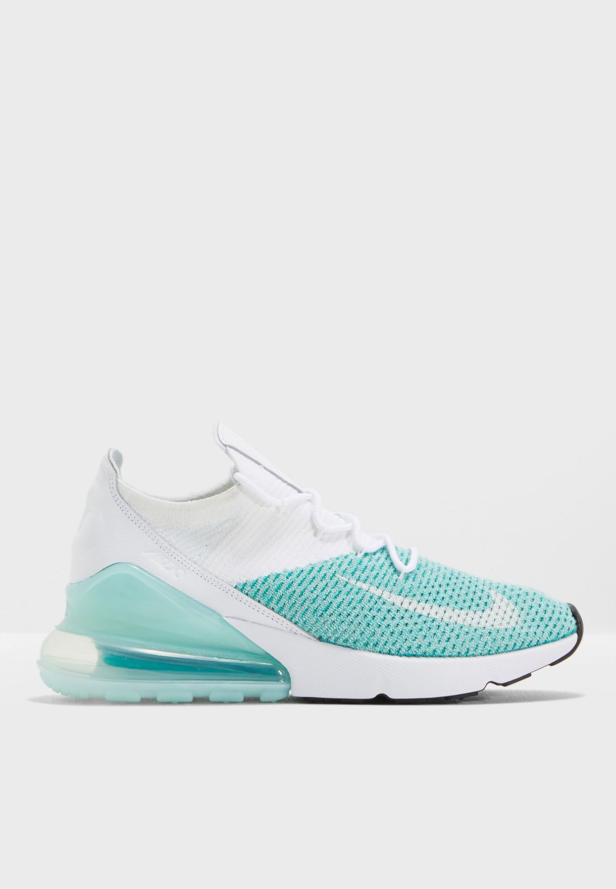 Buy Nike white Air Max 270 Flyknit for 