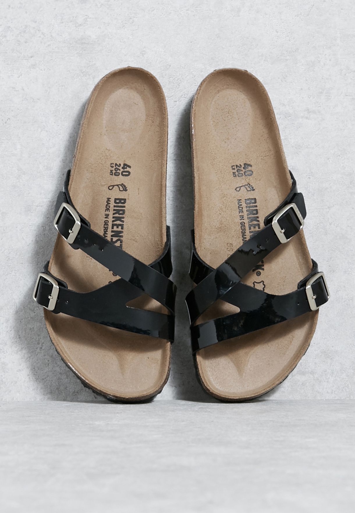 Birkenstock black Multi Strap Sandal 