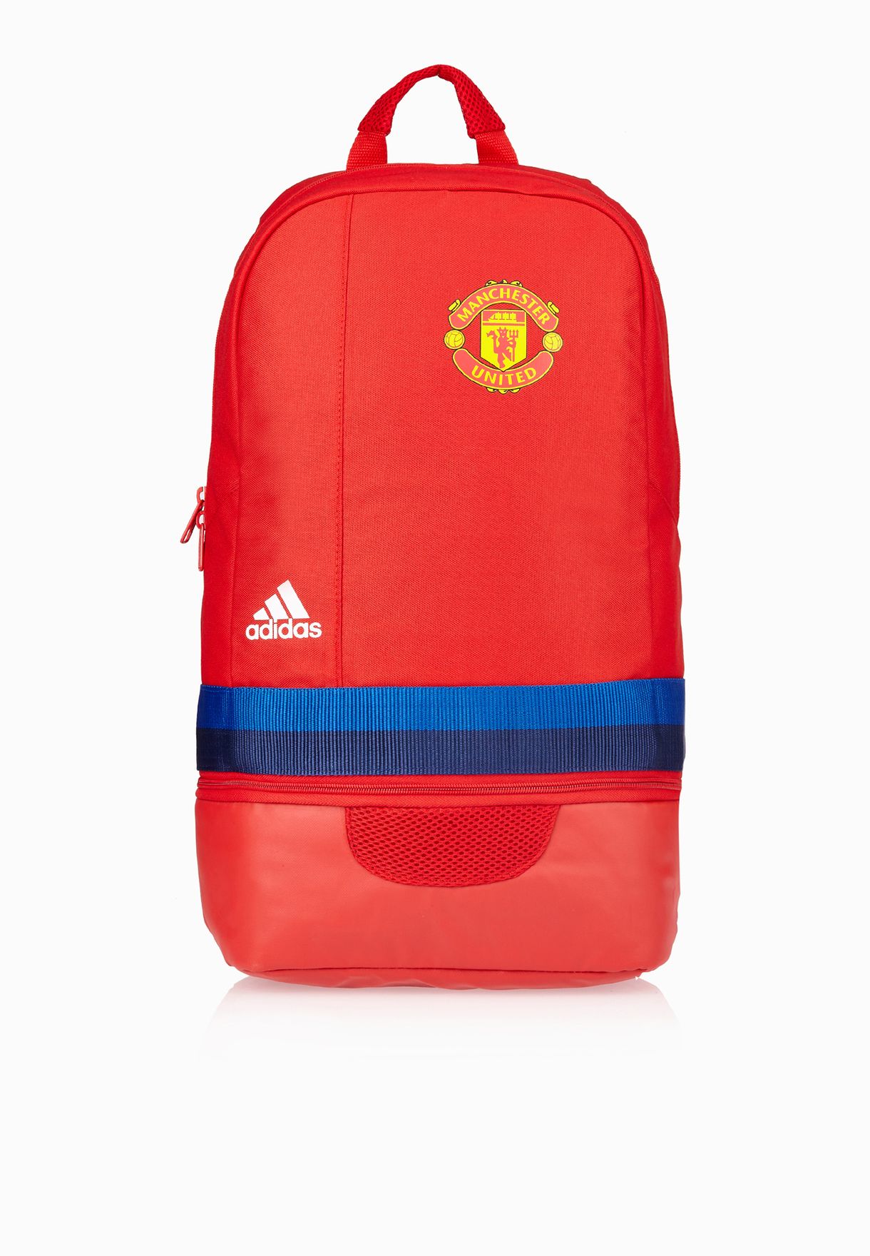 Buy adidas red MUFC Backpack for Men in 