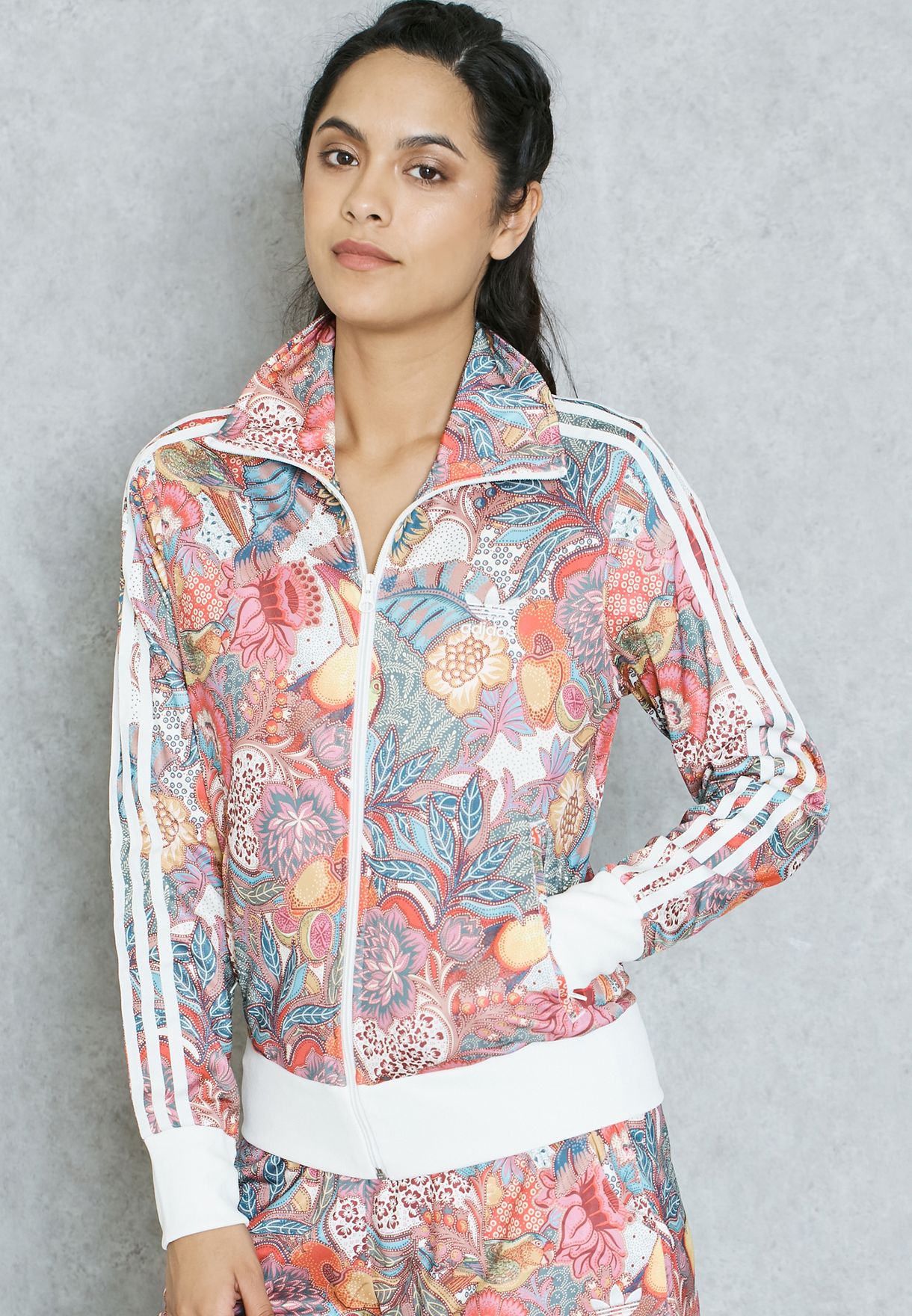 Buy Adidas Originals Prints Fugiprabali Track Jacket for Women in 