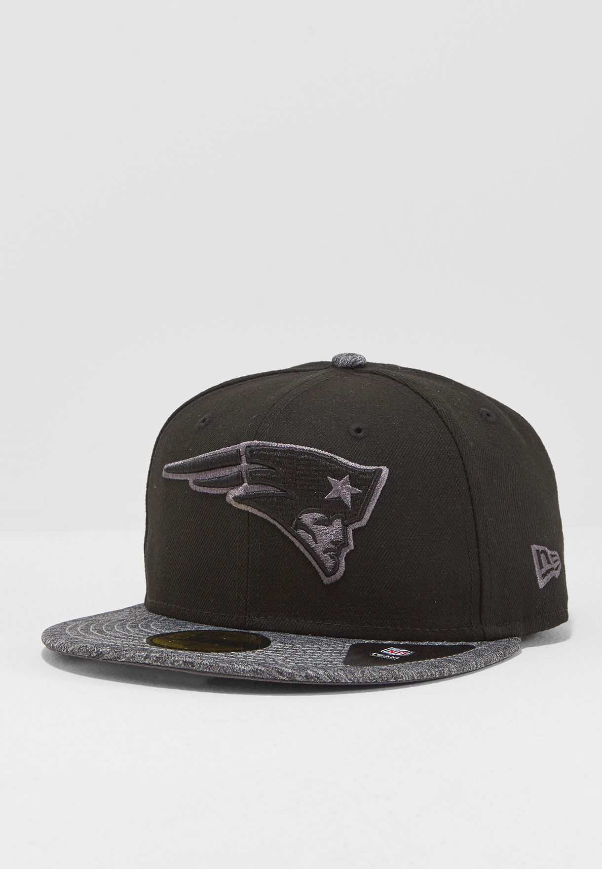 grey patriots hat