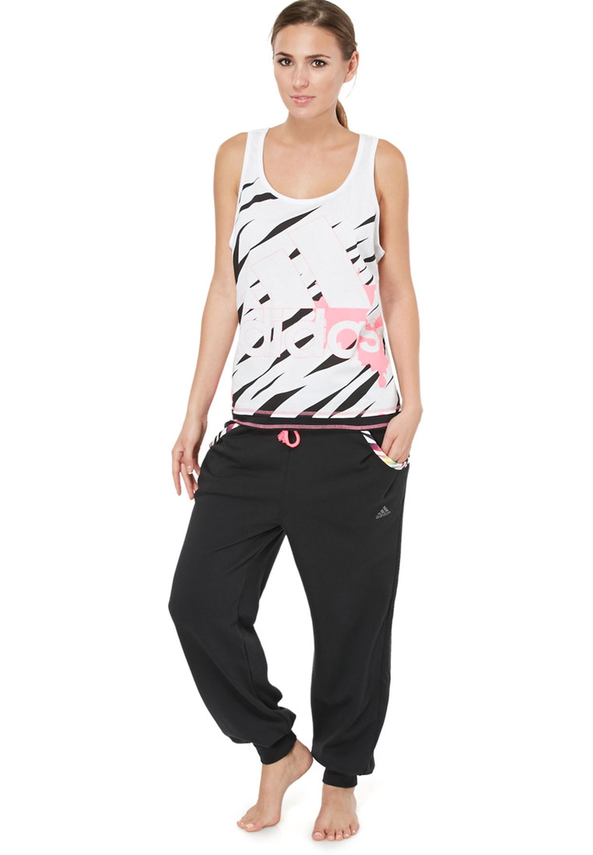 adidas dance tank top