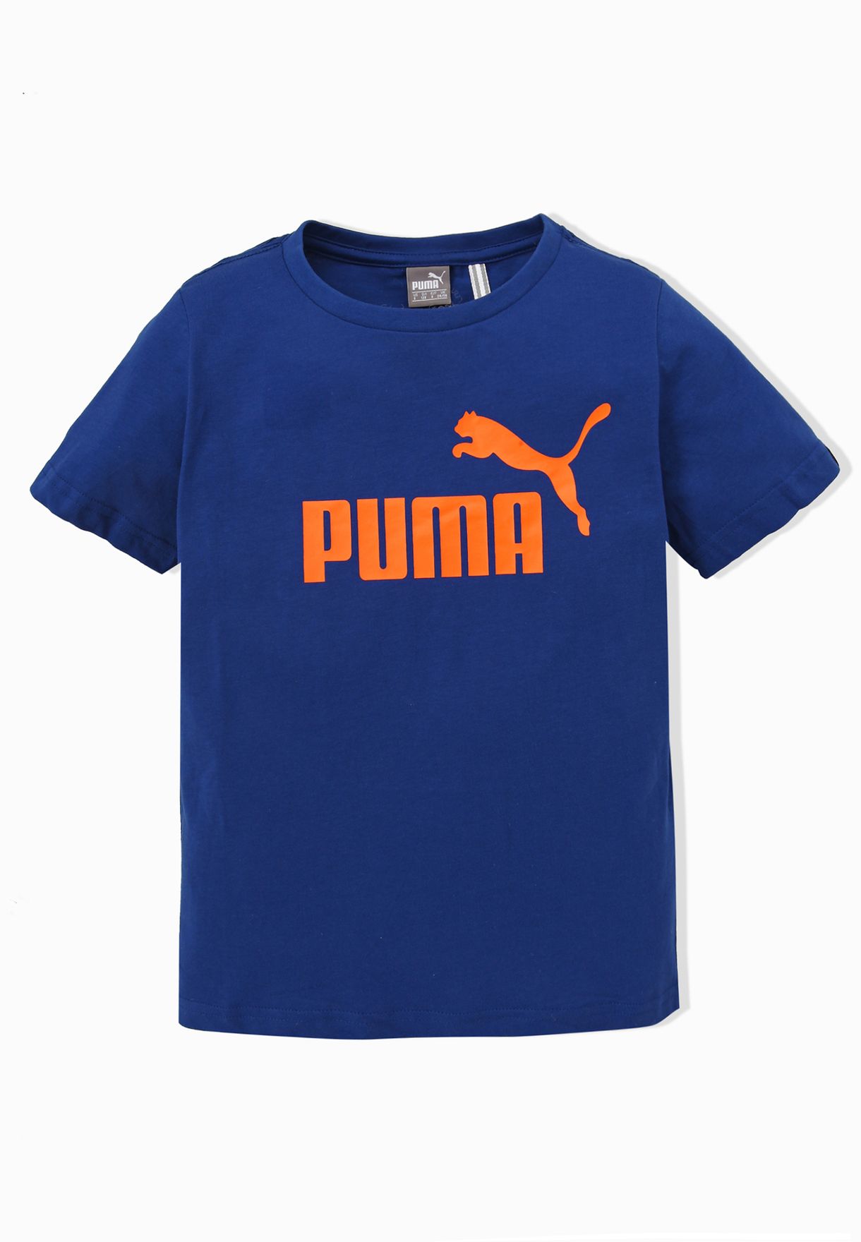 Buy Puma Blue Youth Essentials T-shirt 