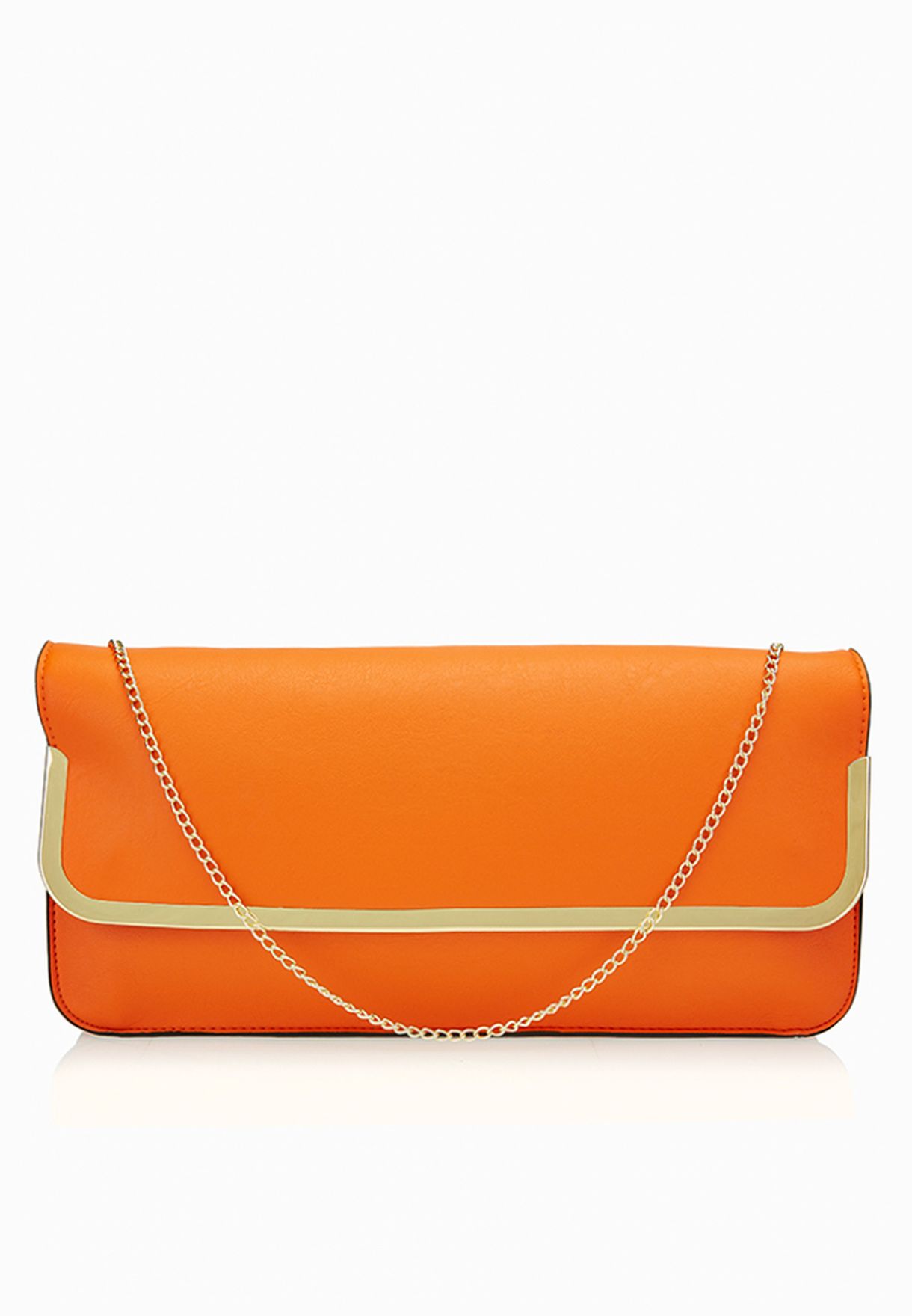 orange clutch bag dorothy perkins