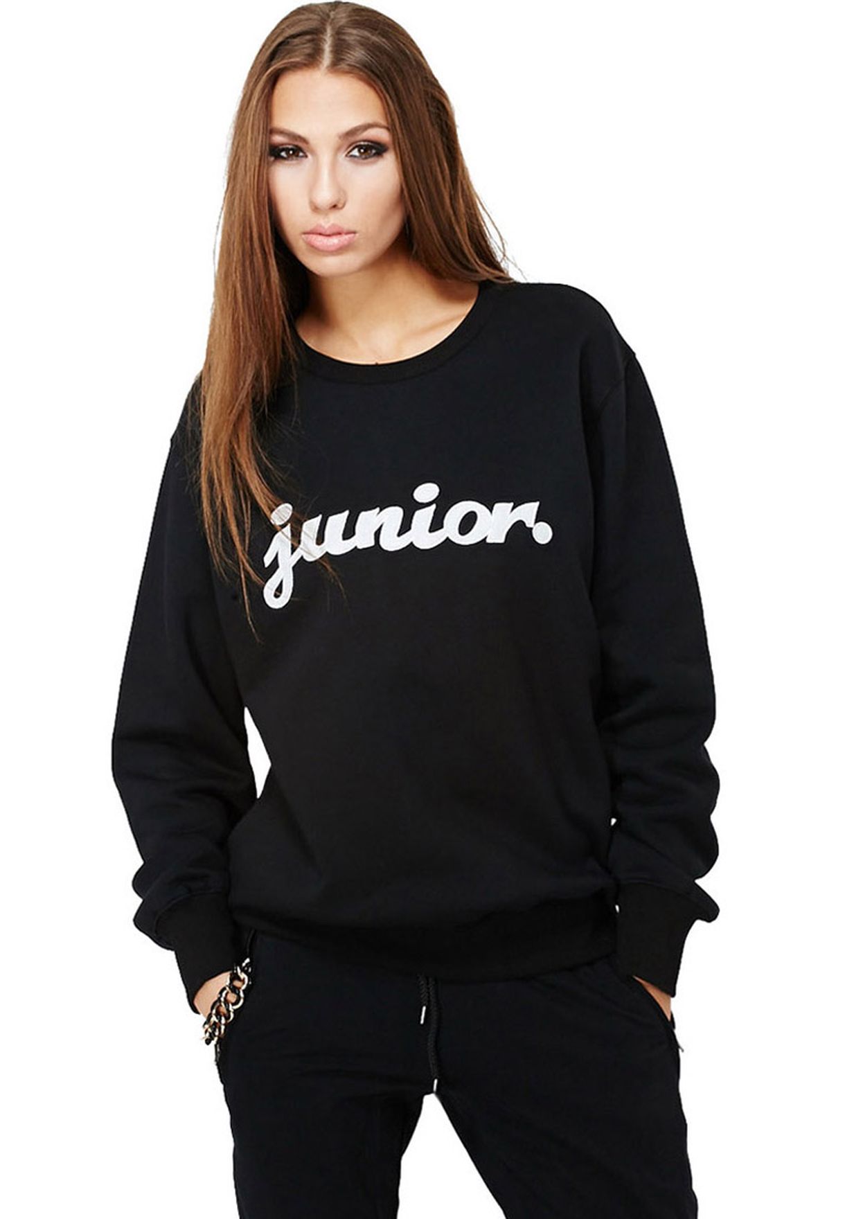 juniors black sweater