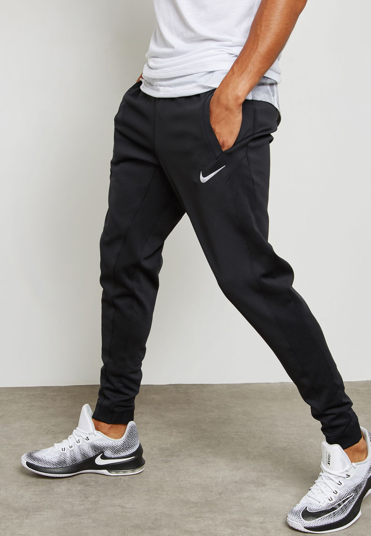 Buy Nike black Therma Flex Sweatpants 