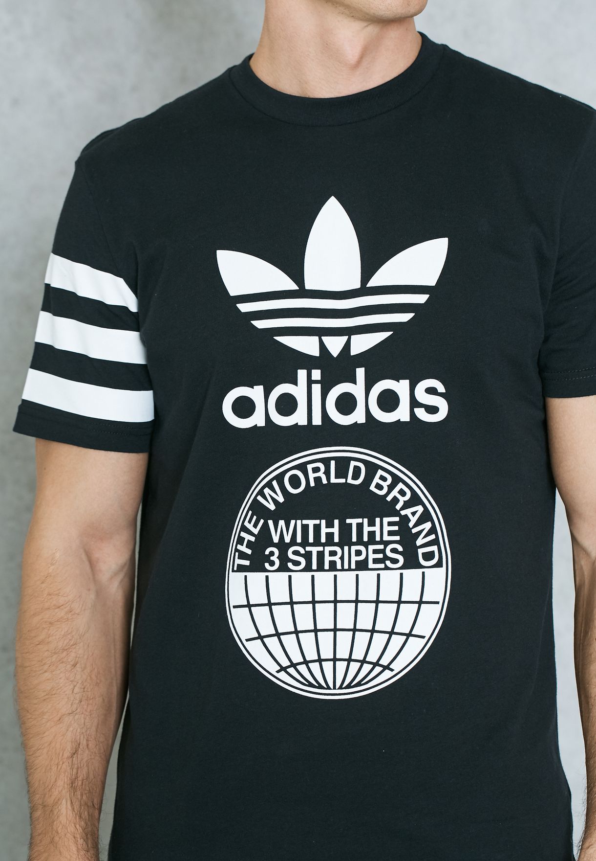 adidas the world brand with the 3 stripes