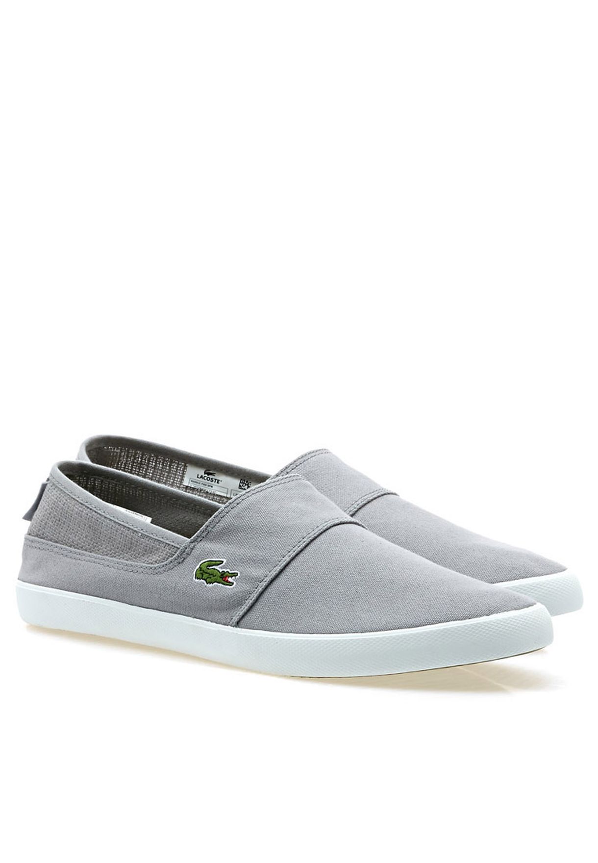 Lacoste grey MARICE PARCasual Slip ons 